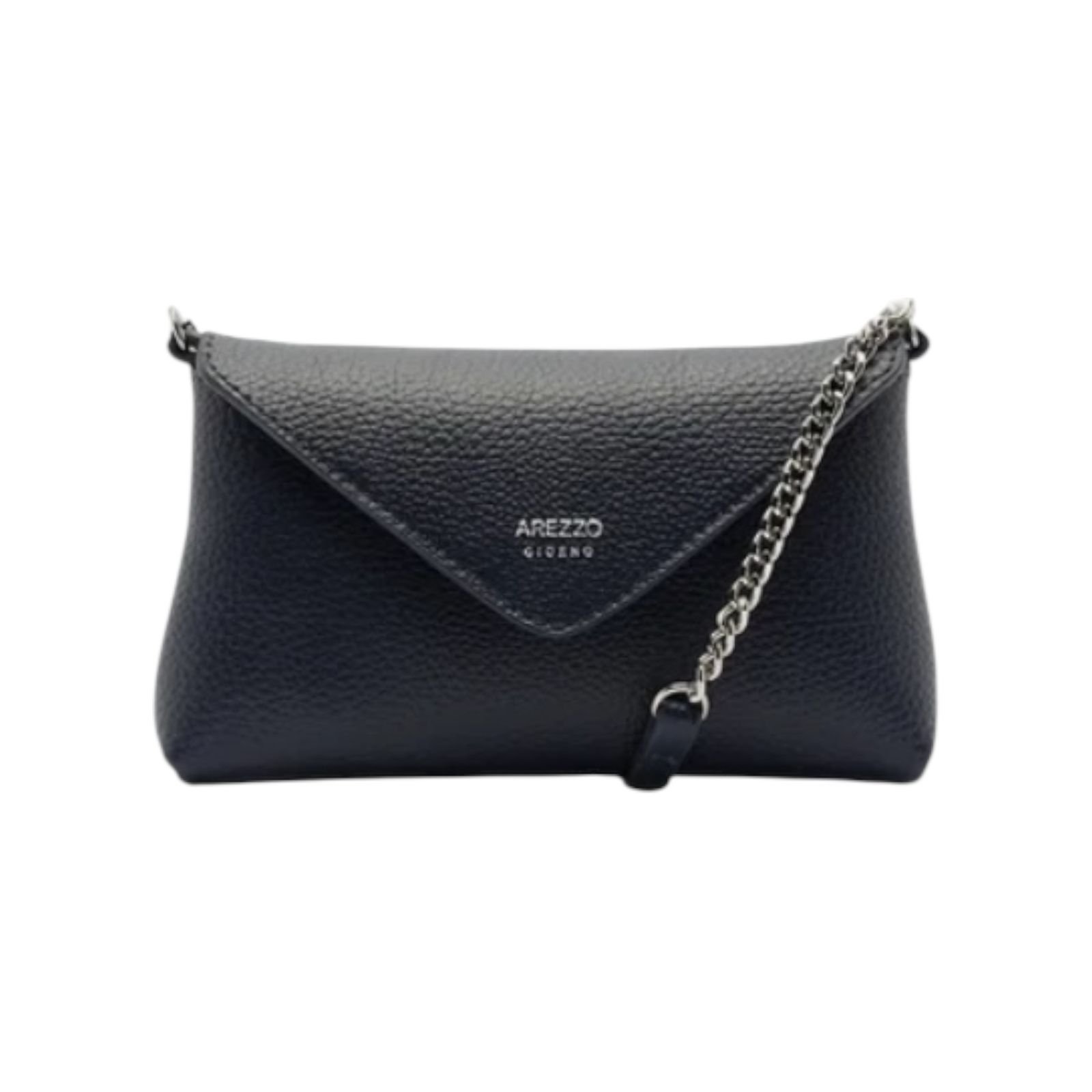 Bolsa Feminina Arezzo Tiracolo Giorno Envelope Pequena Preto