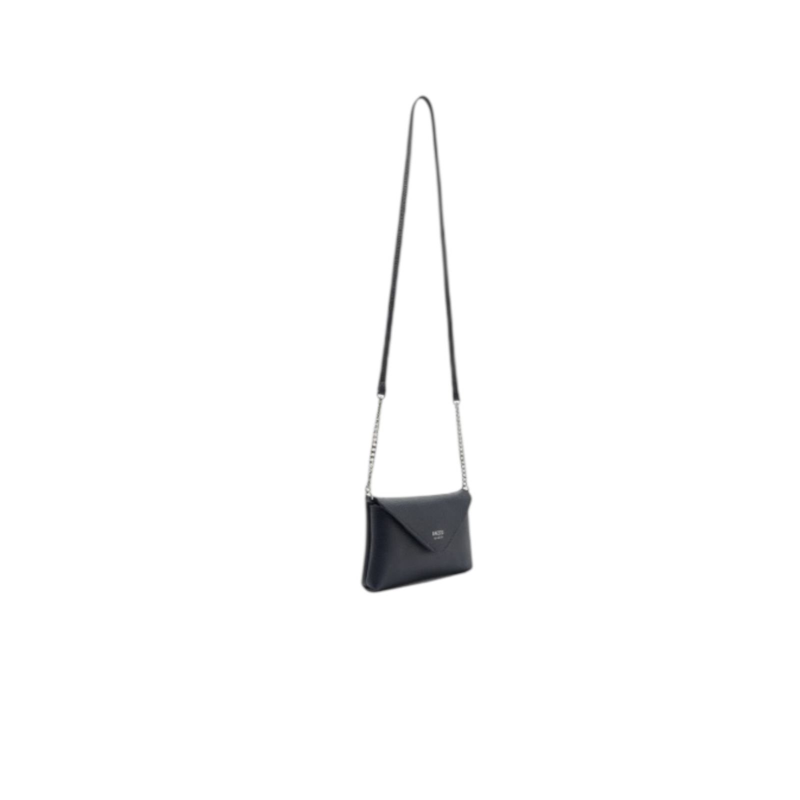 Bolsa Feminina Arezzo Tiracolo Giorno Envelope Pequena Preto Preto 4