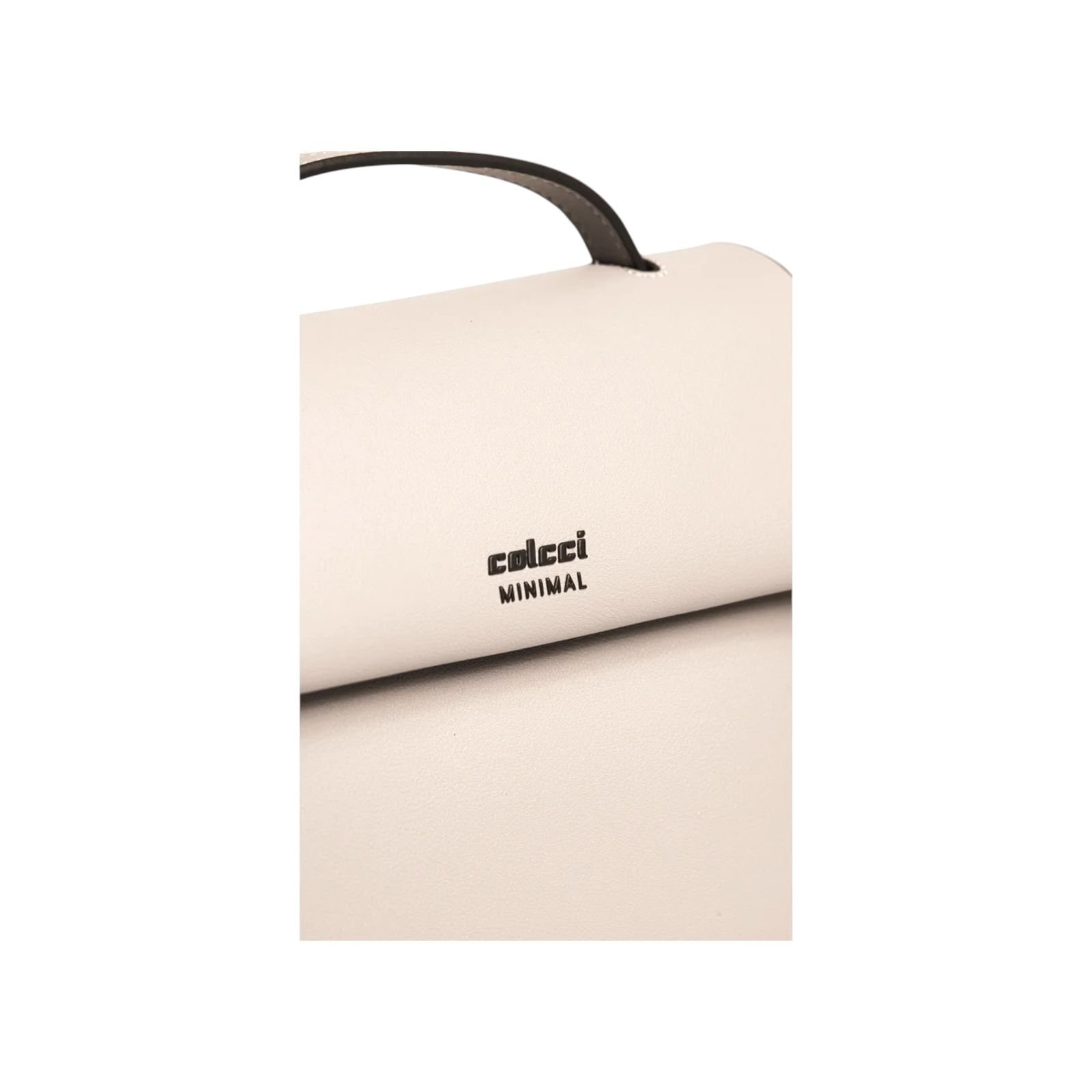 Bolsa Feminina Colcci Crossbody Minimal Transversal Pequena Branco Branco 3