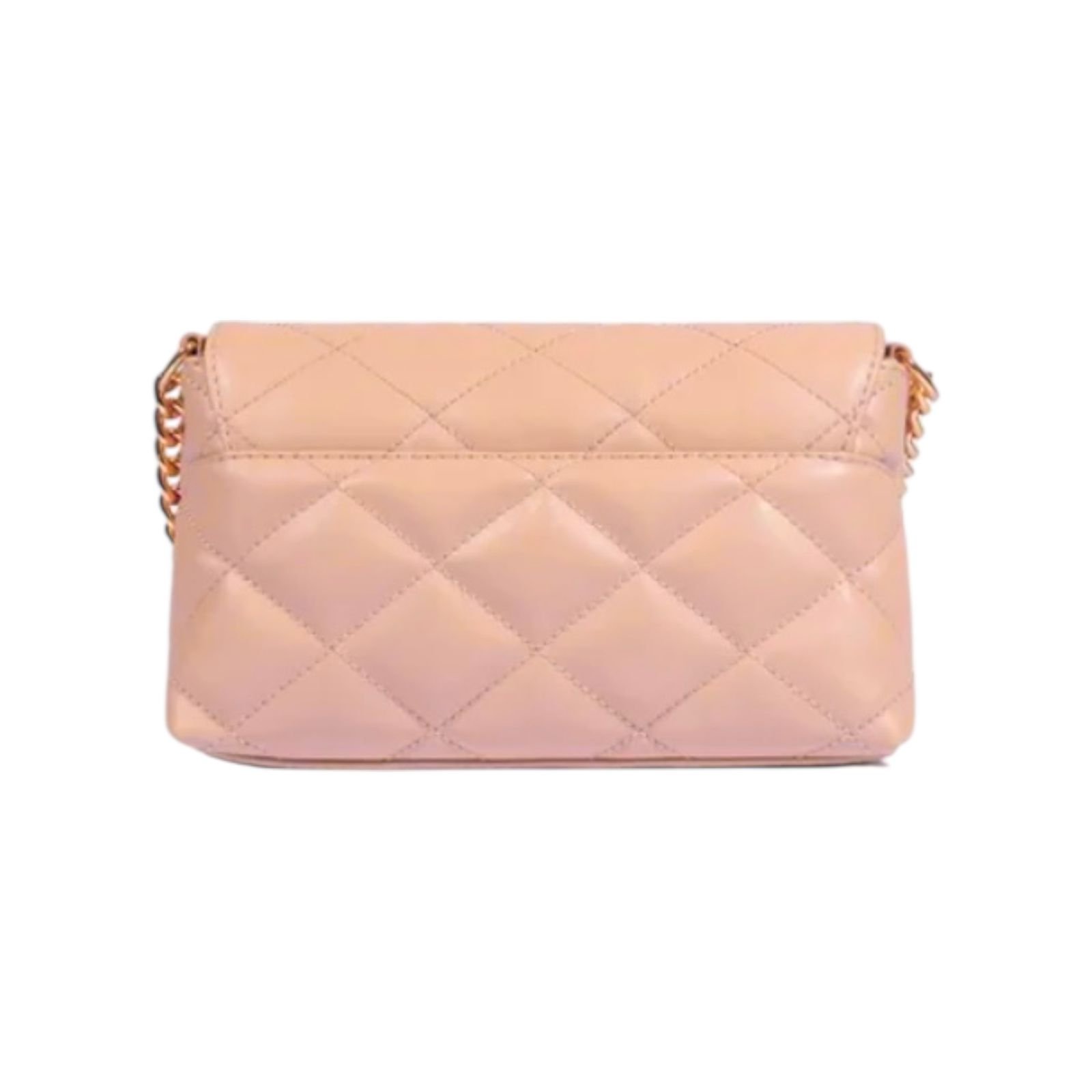 Bolsa Feminina Schutz Crossbody Matelassê Pequena Bege Bege 4