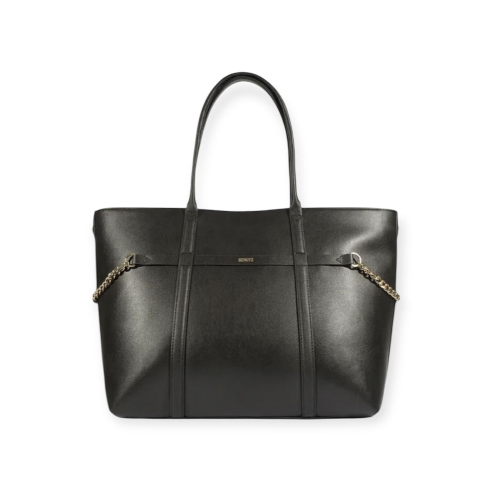 Bolsa Feminina Schutz Shopping De Ombro Darya Grande Preto