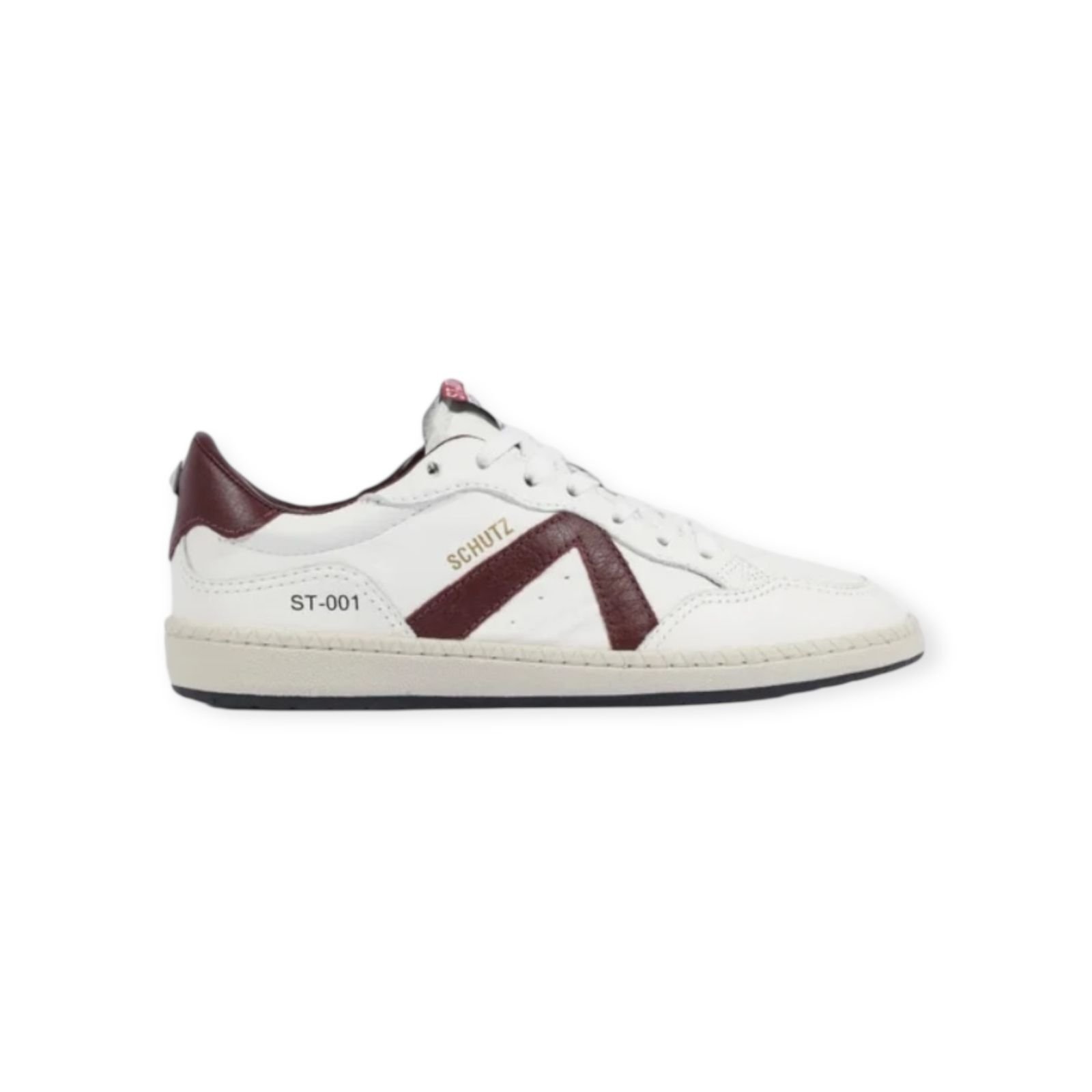 Tênis Feminino Schutz Couro ST 001 Casual Branco