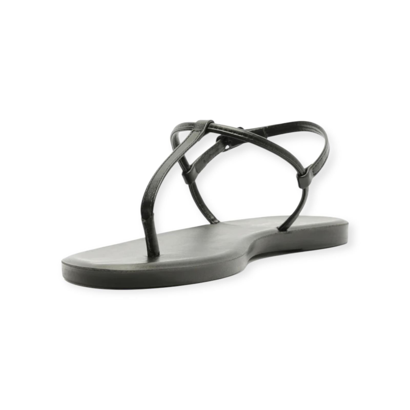 Sandalia Rasteira Feminina Anacapri Casual Slim Preta Preto 3