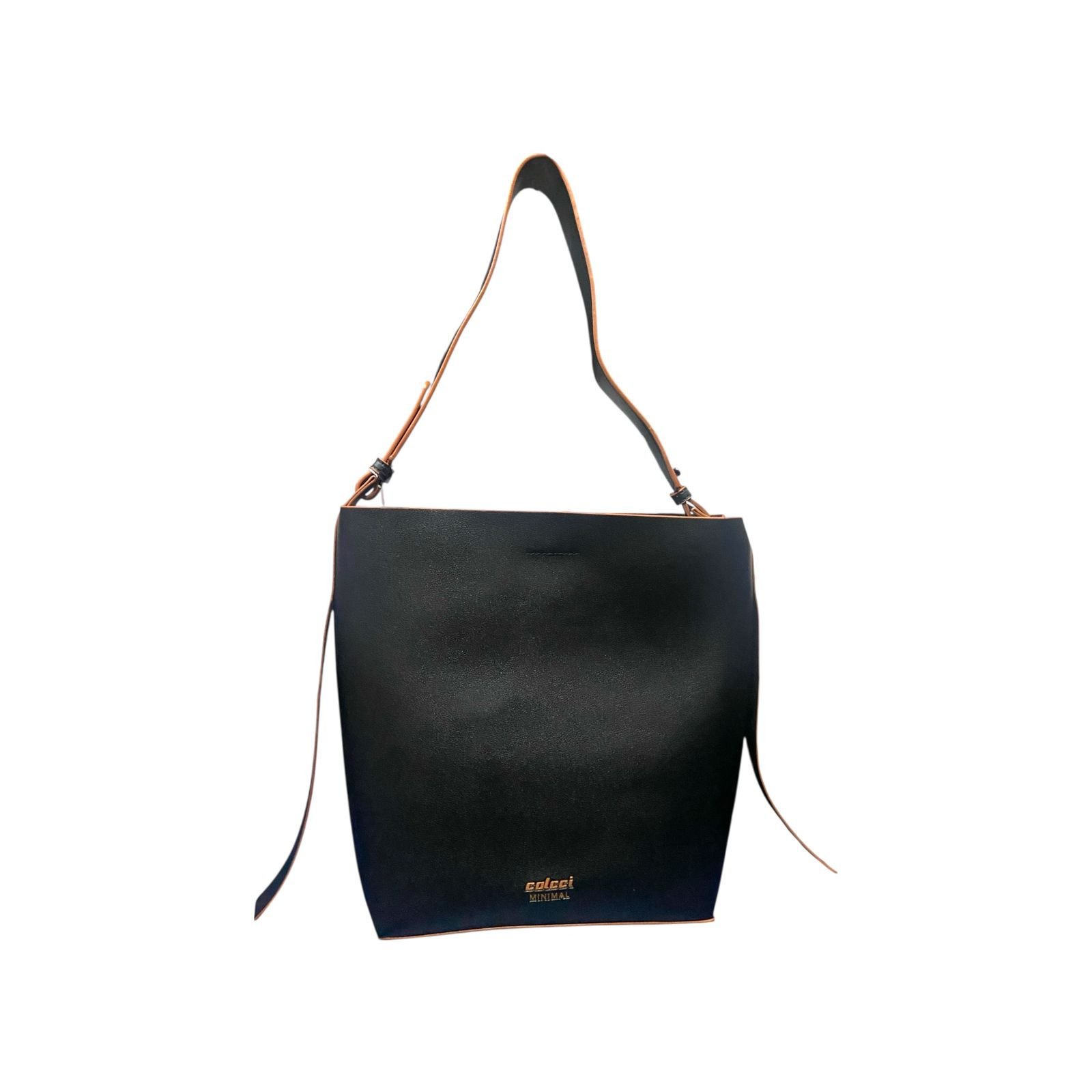 Bolsa Feminina Colcci Bucket Minimal Média Preta