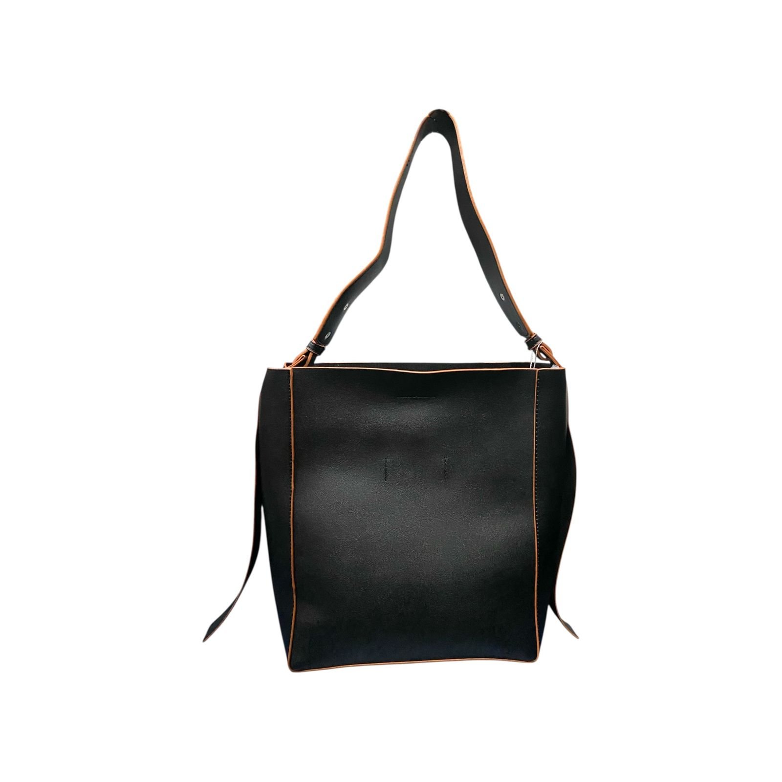 Bolsa Feminina Colcci Bucket Minimal Média Preta Preto 3