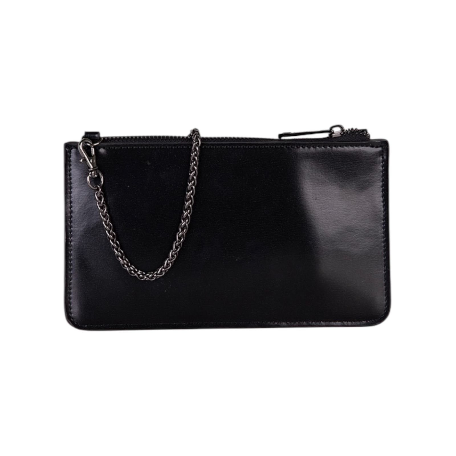 Bolsa Feminina Colcci Flat Basic Alça Corrente Pequena Preto Preto 3
