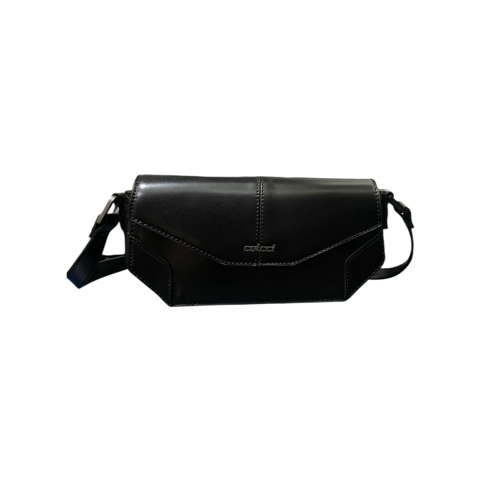 Bolsa Feminina Colcci Crossbody Brand Pequena Preto