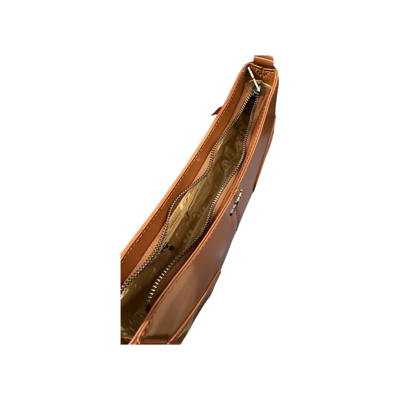 Bolsa Feminina Colcci Shoulder Brand De Ombro Pequena Caramelo Marrom 3