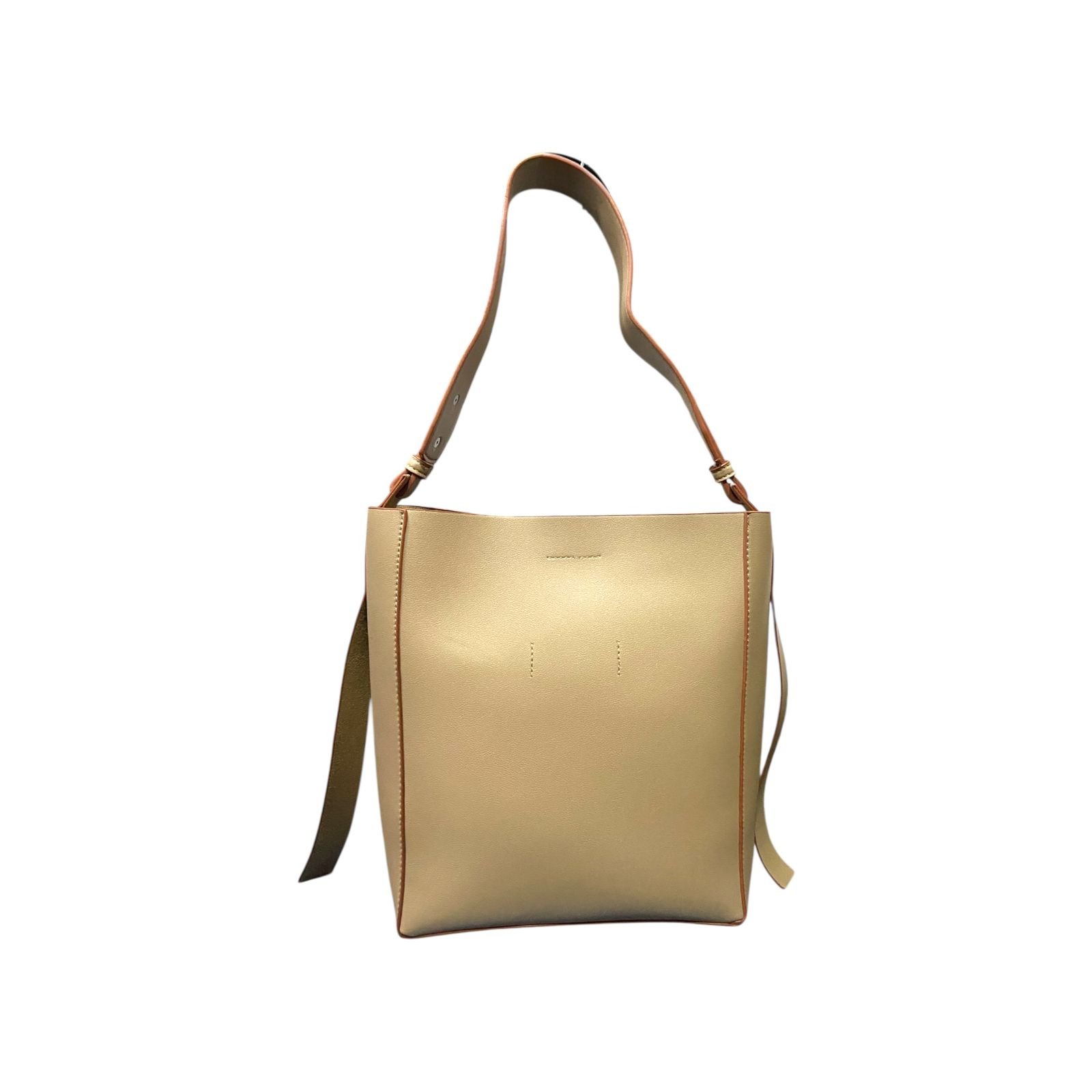 Bolsa Feminina Colcci Bucket Minimal Média Bege Bege 3