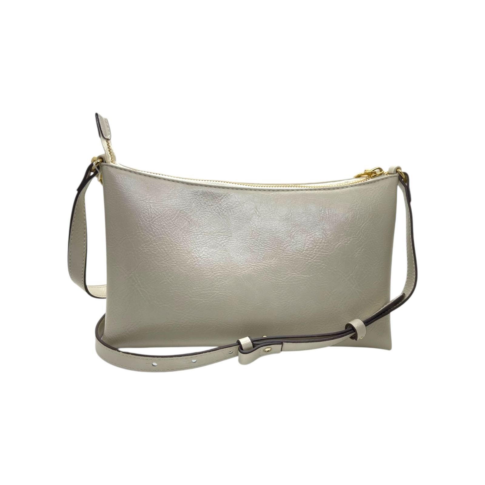 Bolsa Feminina Anacapri Tiracolo Detalhe Corrente Média Creme Bege 4