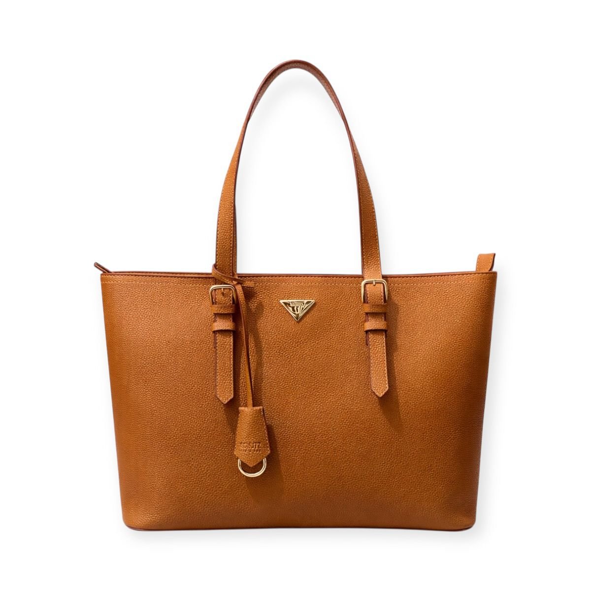 Bolsa Feminina Schutz Shopping De Ombro Liesse Grande Caramelo