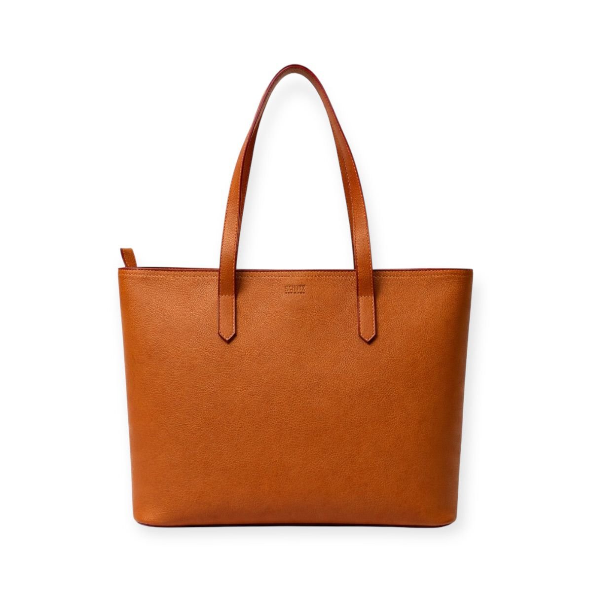 Bolsa Feminina Schutz Shopping De Ombro Liesse Grande Caramelo Marrom 5