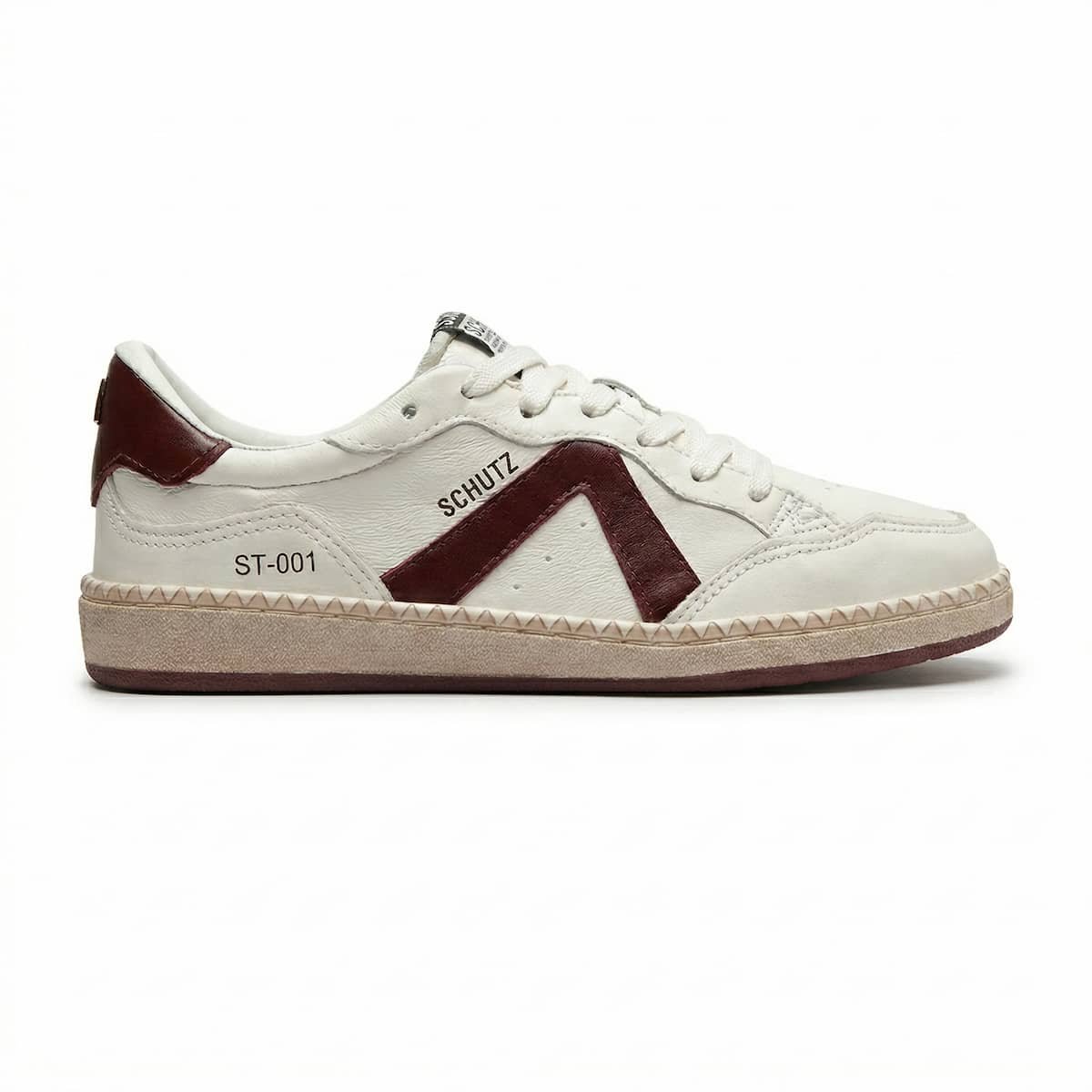 Tênis Feminino Schutz ST-001 Couro S2185300760007 Vinho