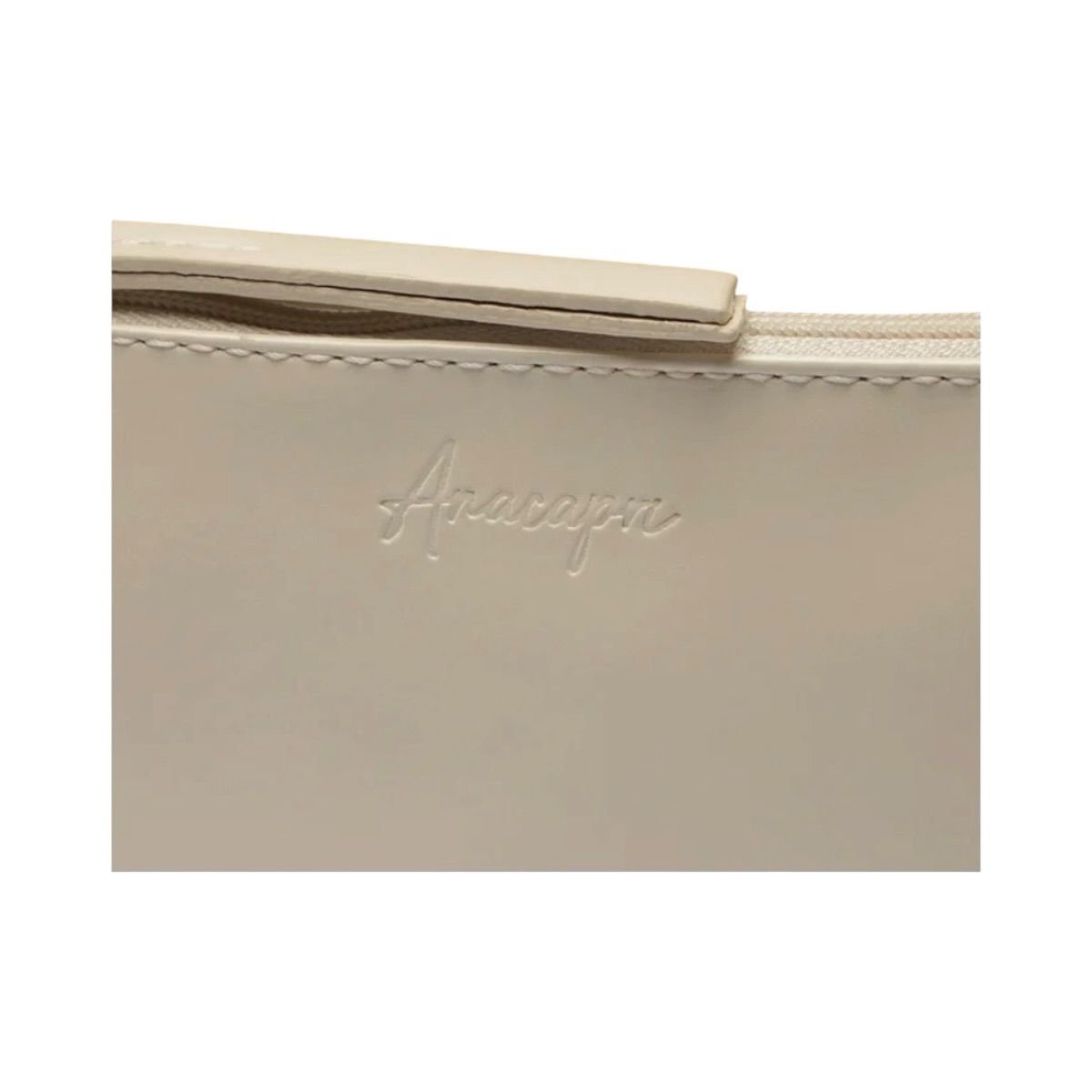 Bolsa Feminina Anacapri Tiracolo Franja Envernizada C5001620410002 Creme Branco 4