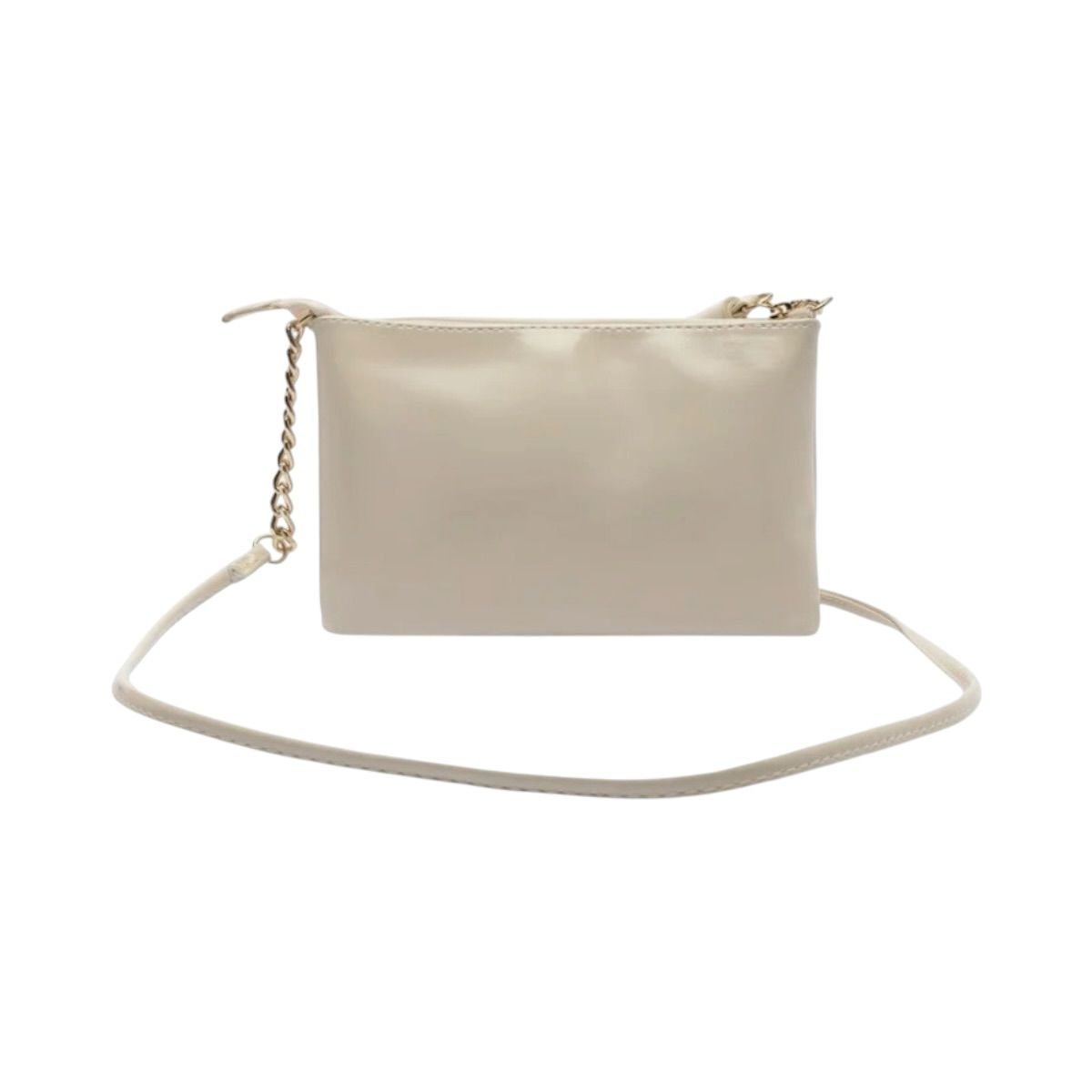 Bolsa Feminina Anacapri Tiracolo Franja Envernizada C5001620410002 Creme Branco 6