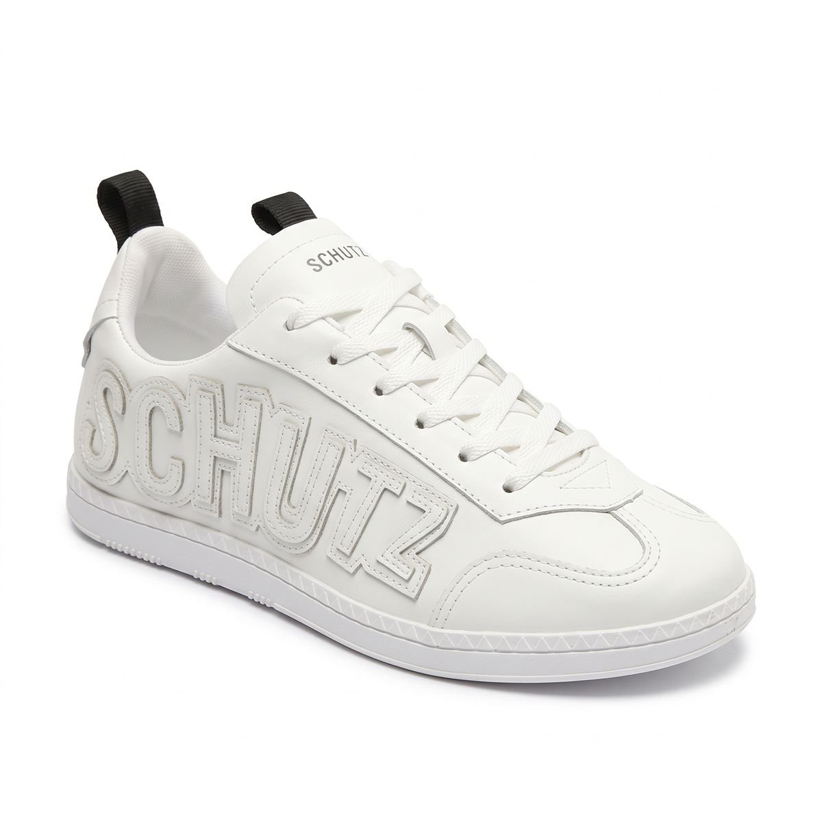 Tênis Schutz Feminino Couro Liso S2237200050007 Branco Branco 2