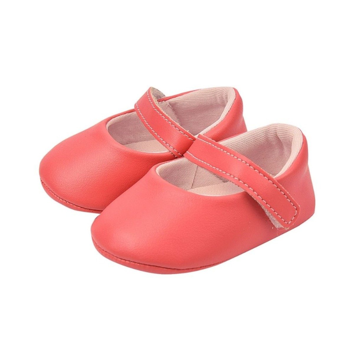 Sapatilha Bebê Feminino Ortopézinho Coral Vermelho 2