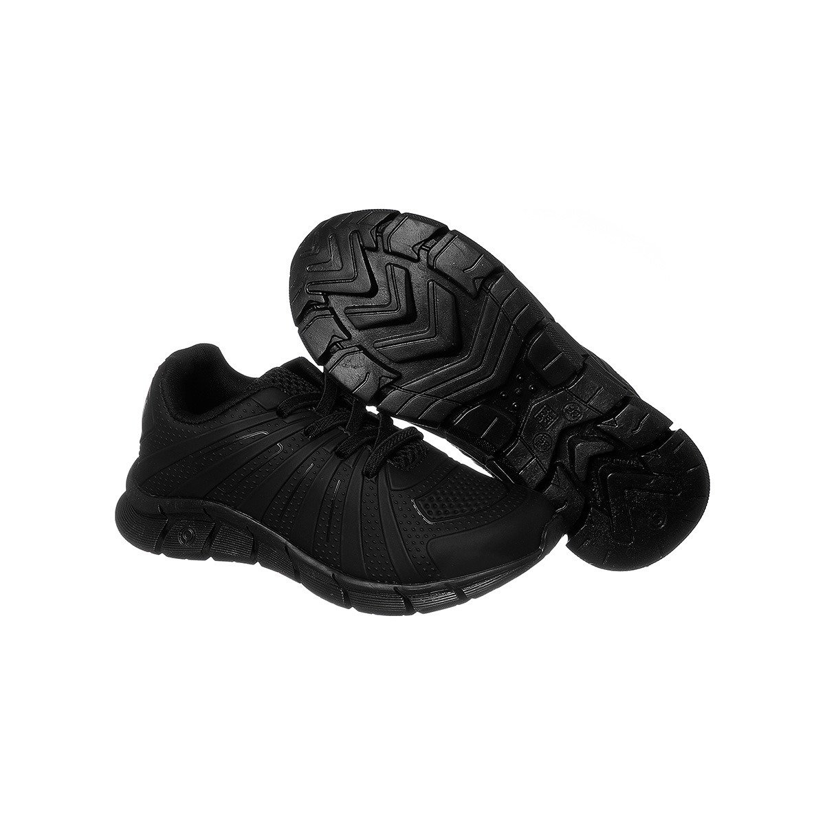 Tênis Infantil Masculino Ortopé Flex Run Calce Fácil Preto Preto 4