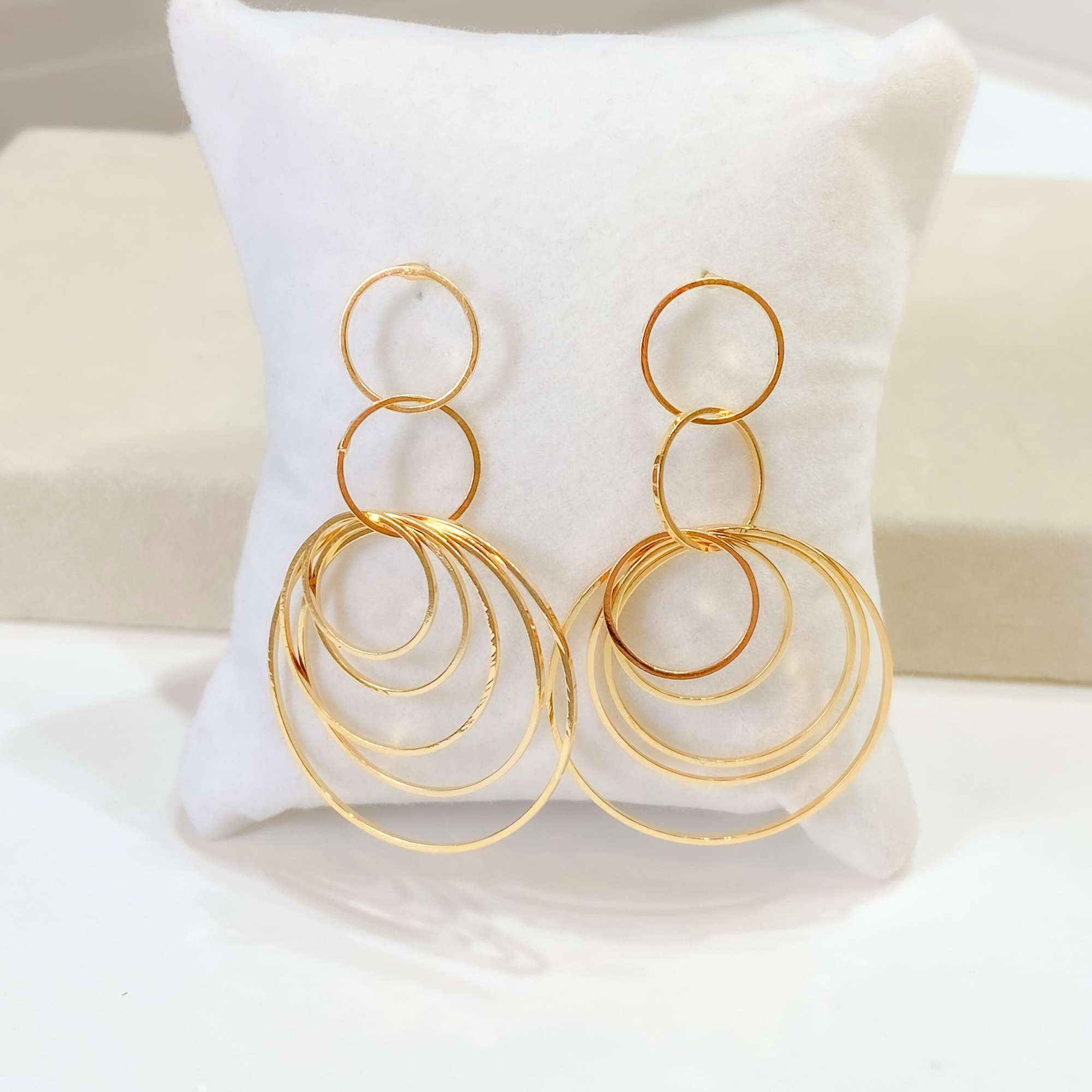Argolas Flexíveis - Banhado em Ouro 18k Dourado 2