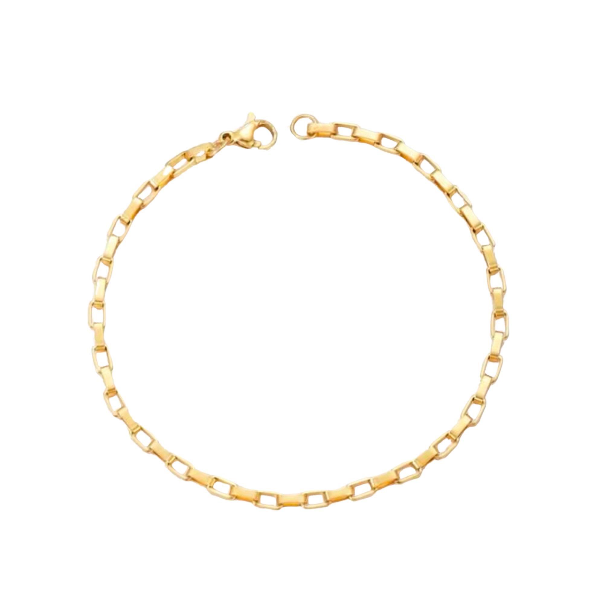 Pulseira Elos - Banhada em Ouro 18k