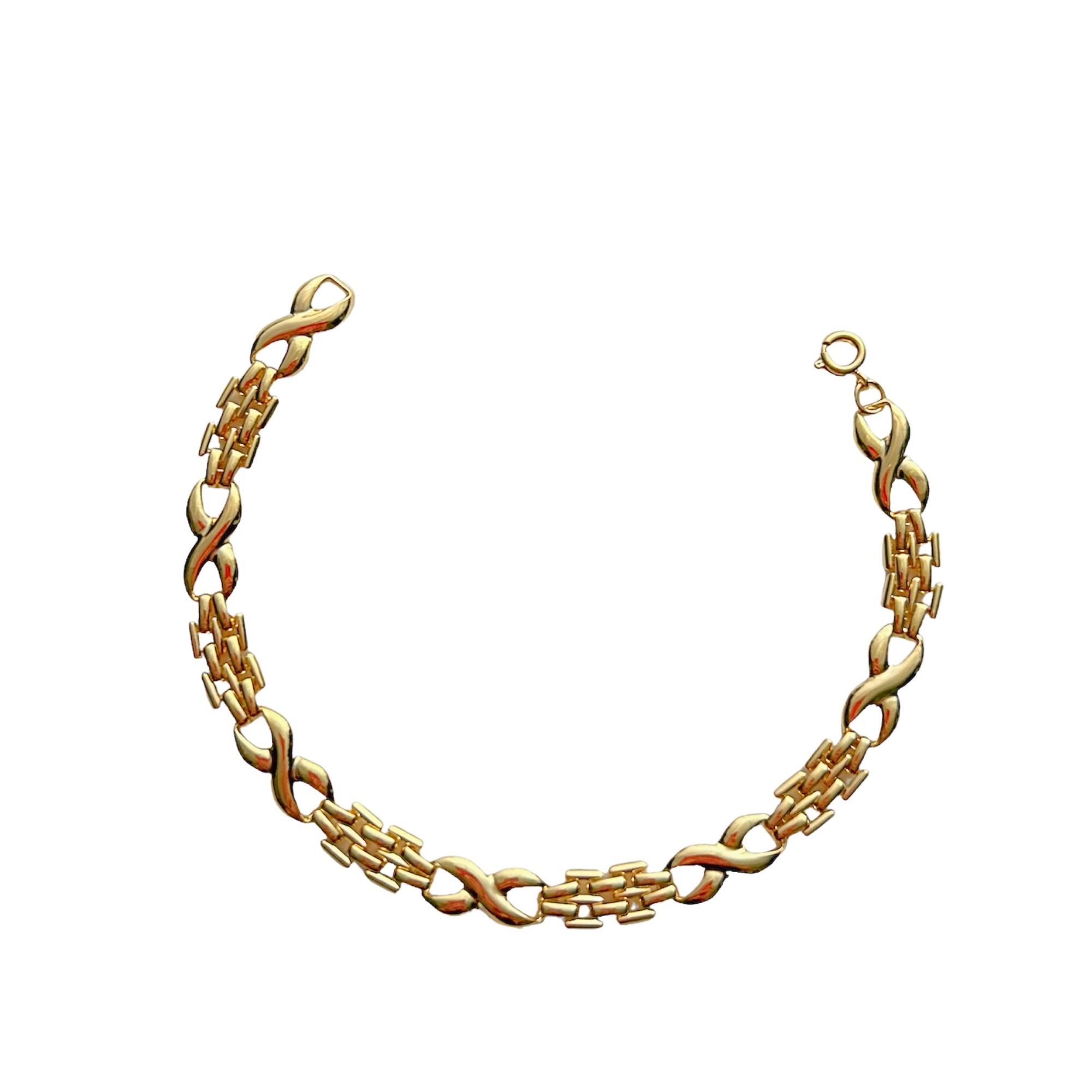 Pulseira Masculina - Banhada em Ouro 18k