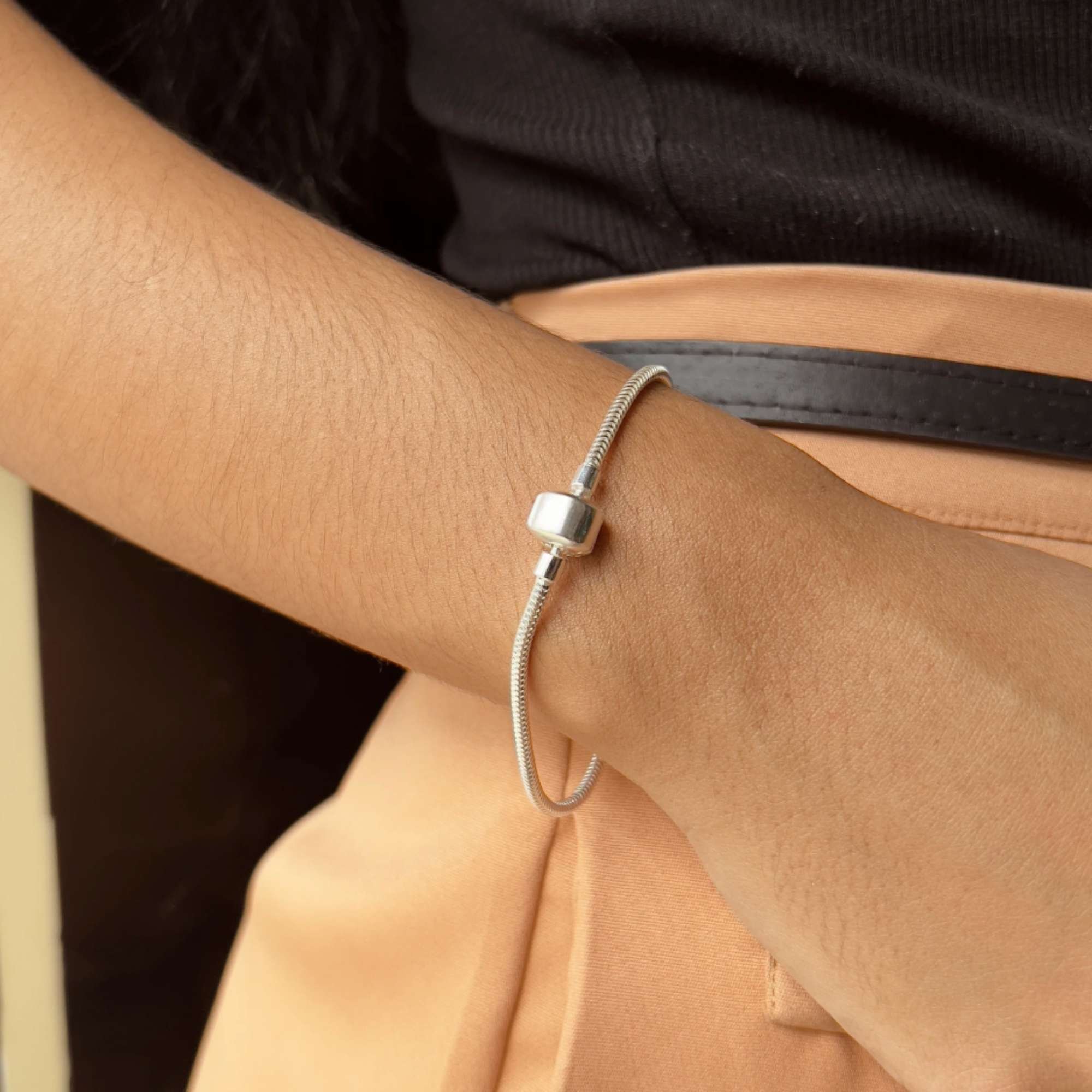 Pulseira para Berloques em Prata 925 Prata 3