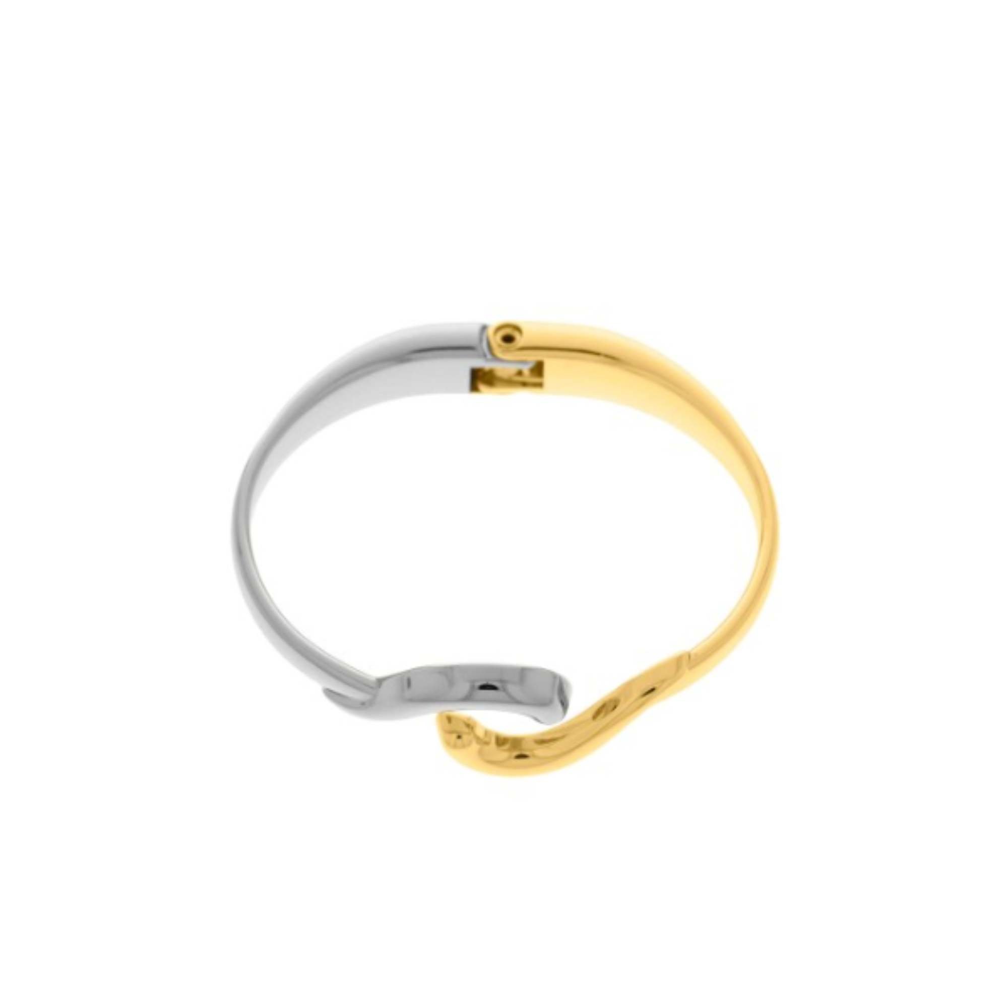 Bracelete Simétrico -  Banhado em Ouro e Prata Multicores 3