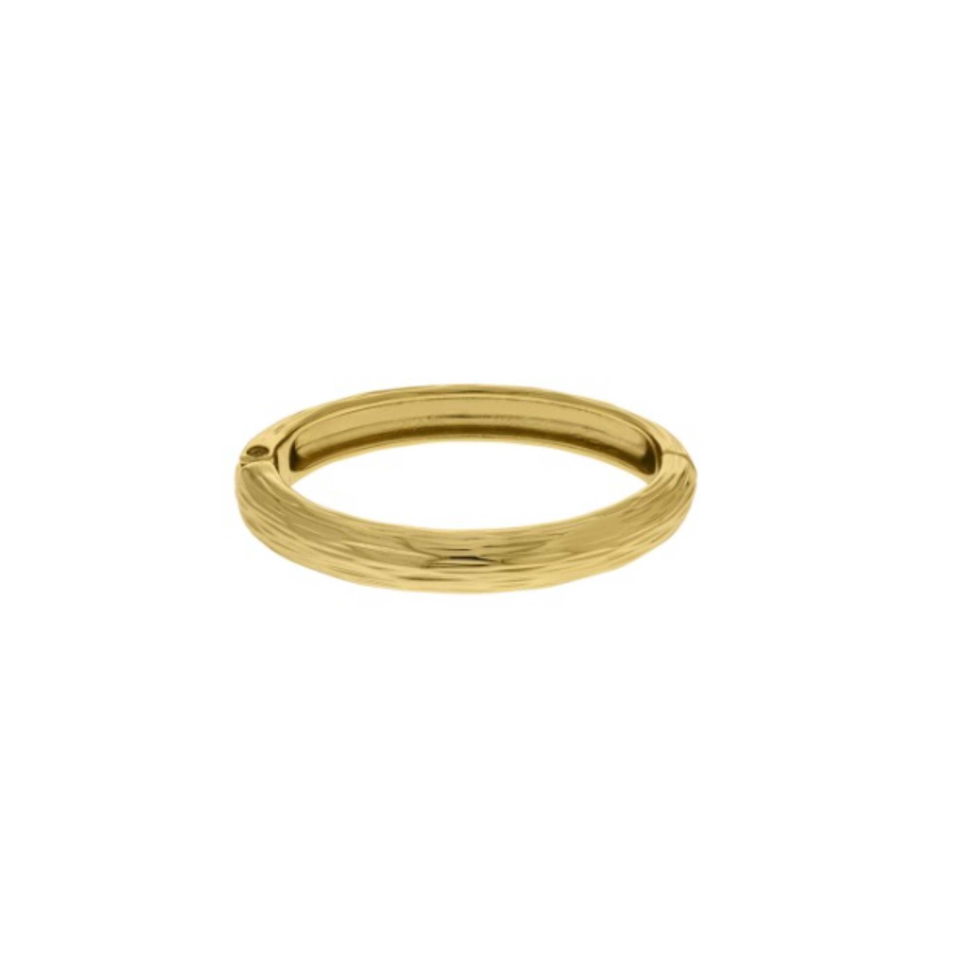 Bracelete Texturizado -  Banhado em Ouro 18k Dourado 2