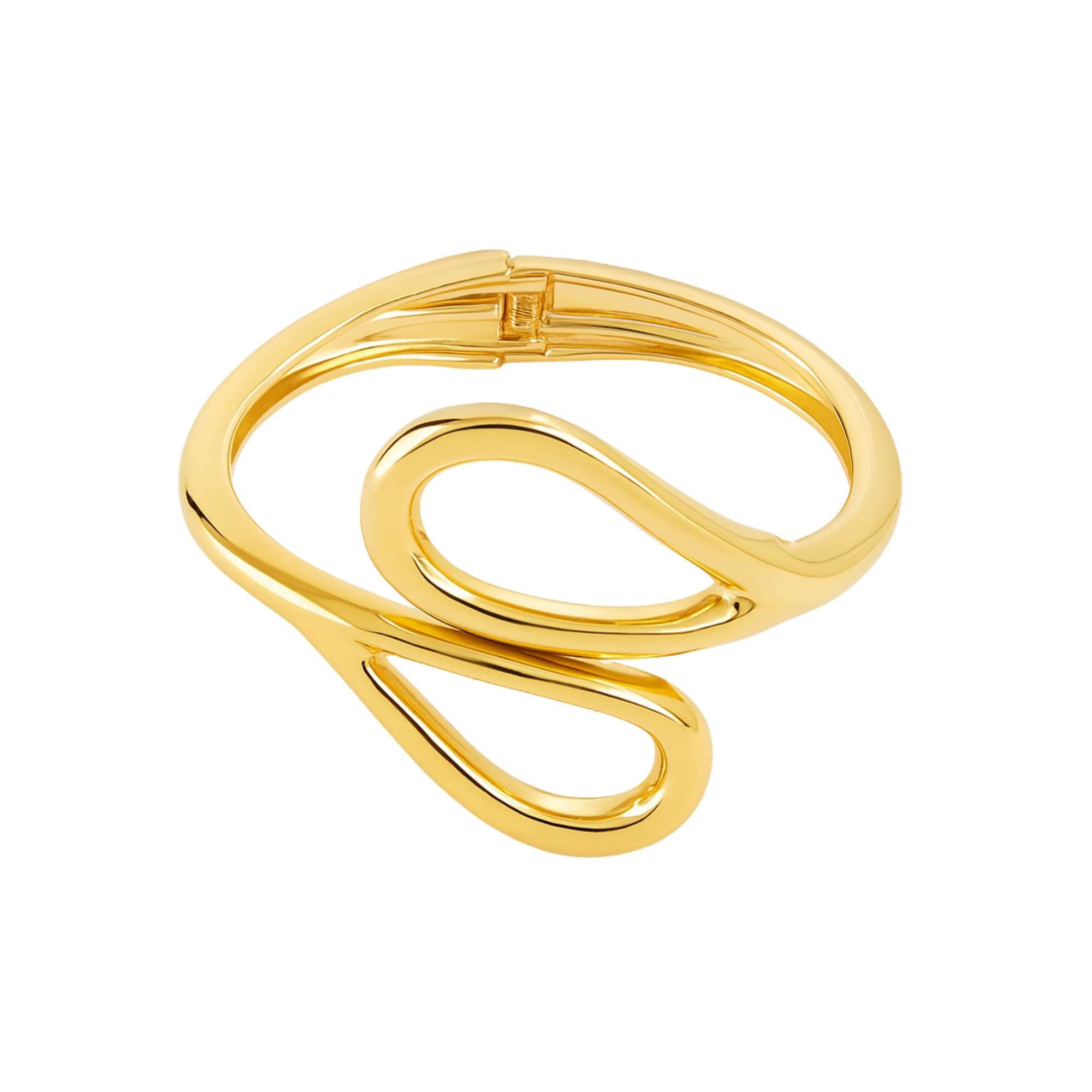 Bracelete Orgânico - Banhado em Ouro 18k Dourado 1