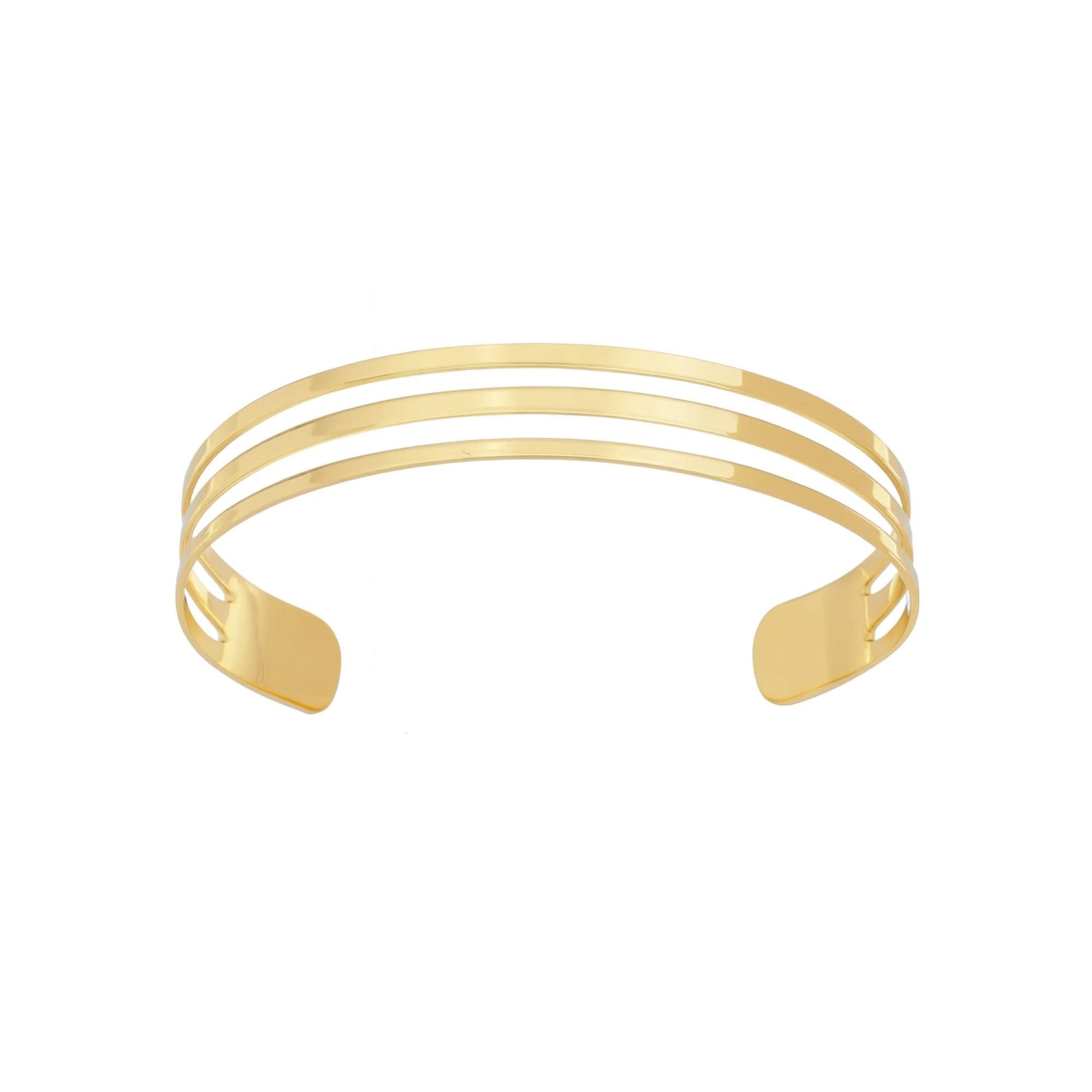 Bracelete Feminino Fio Triplo -  Banhado em Ouro 18k