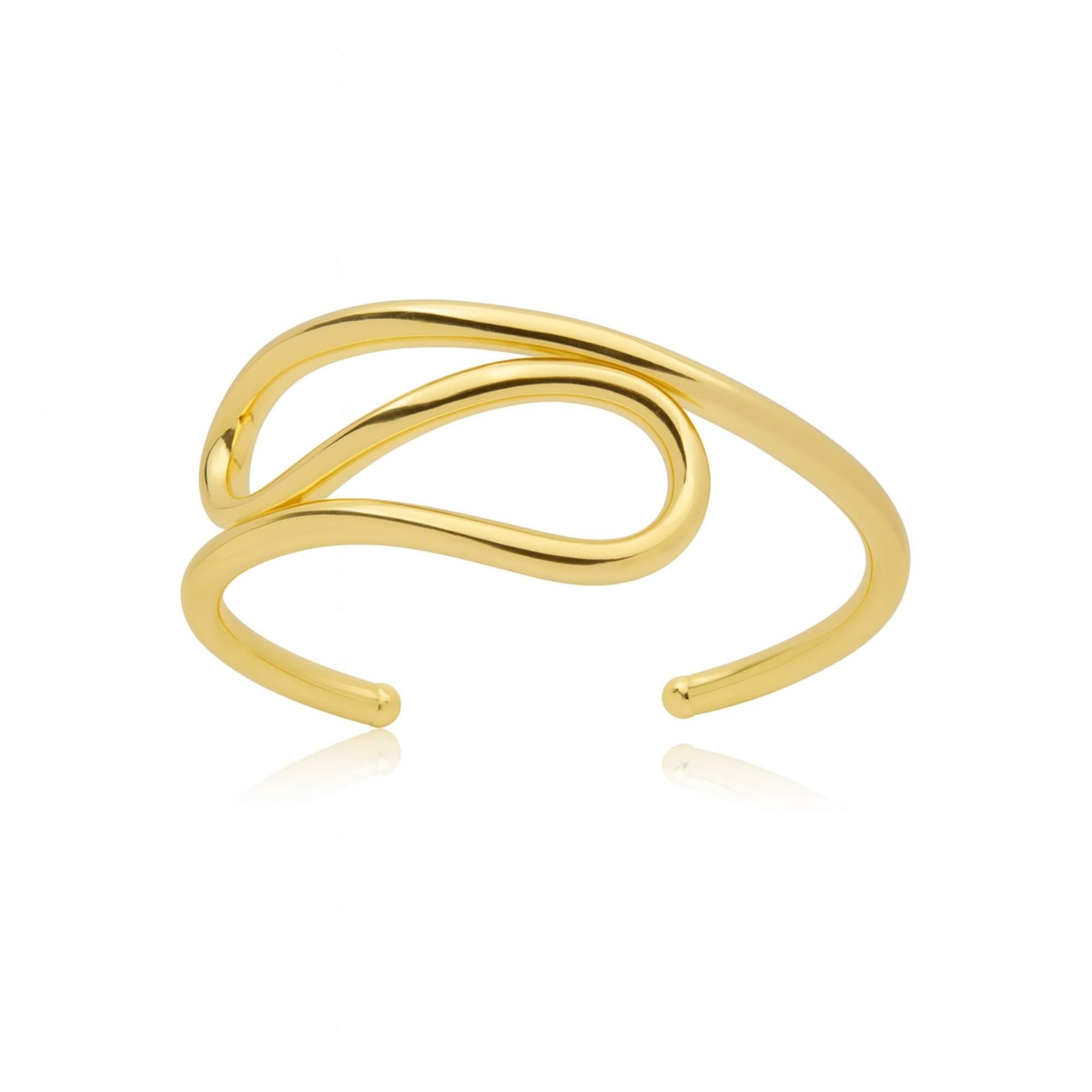 Bracelete Geométrico -  Banhado em Ouro 18k