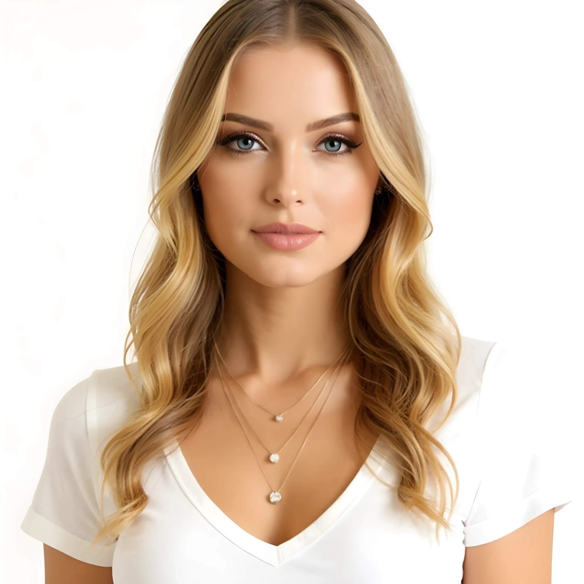 Colar Triplo Ponto de Luz - Banhado em Ouro 18k Dourado 2