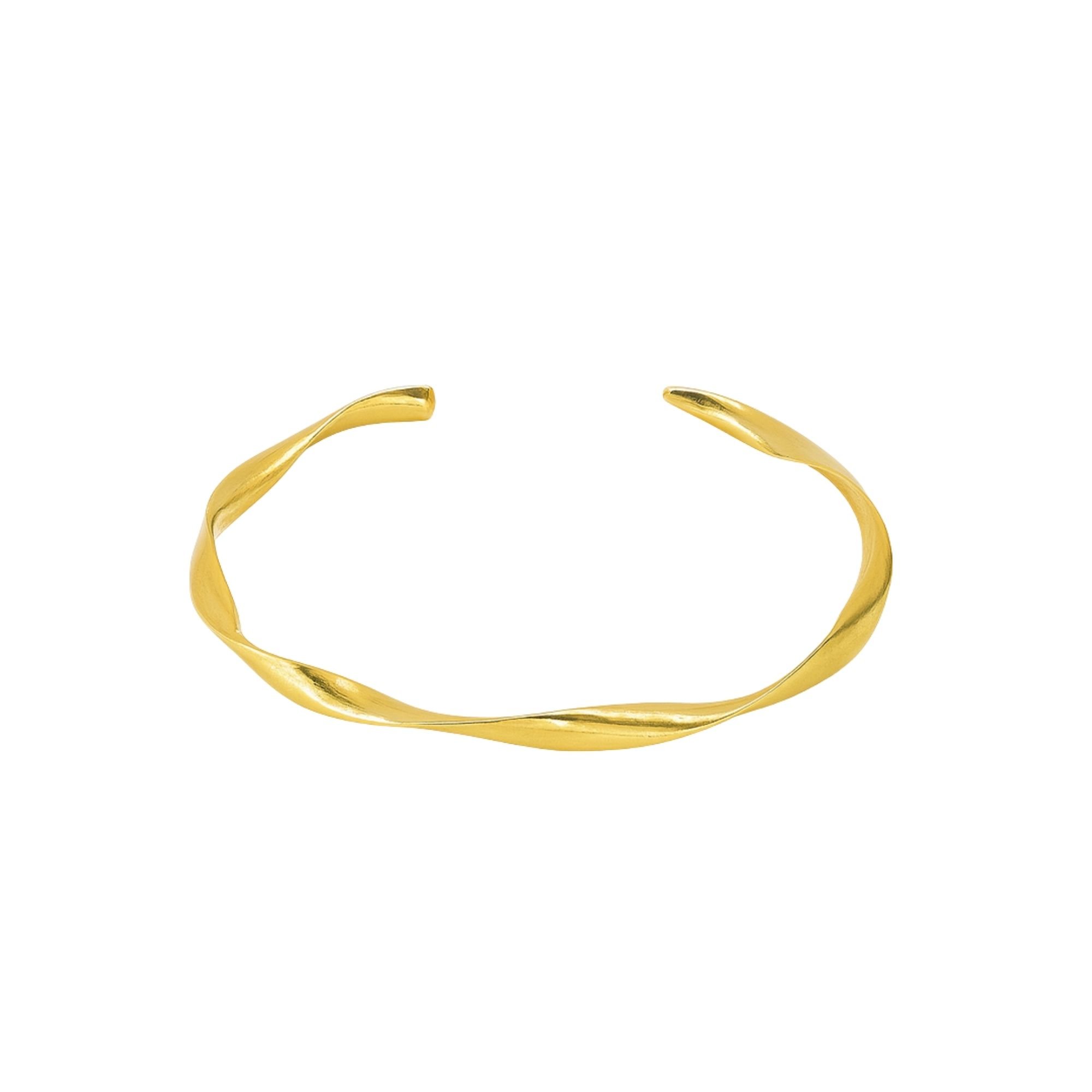 Bracelete Fio Torcido -  Banhado em Ouro 18k Dourado 1