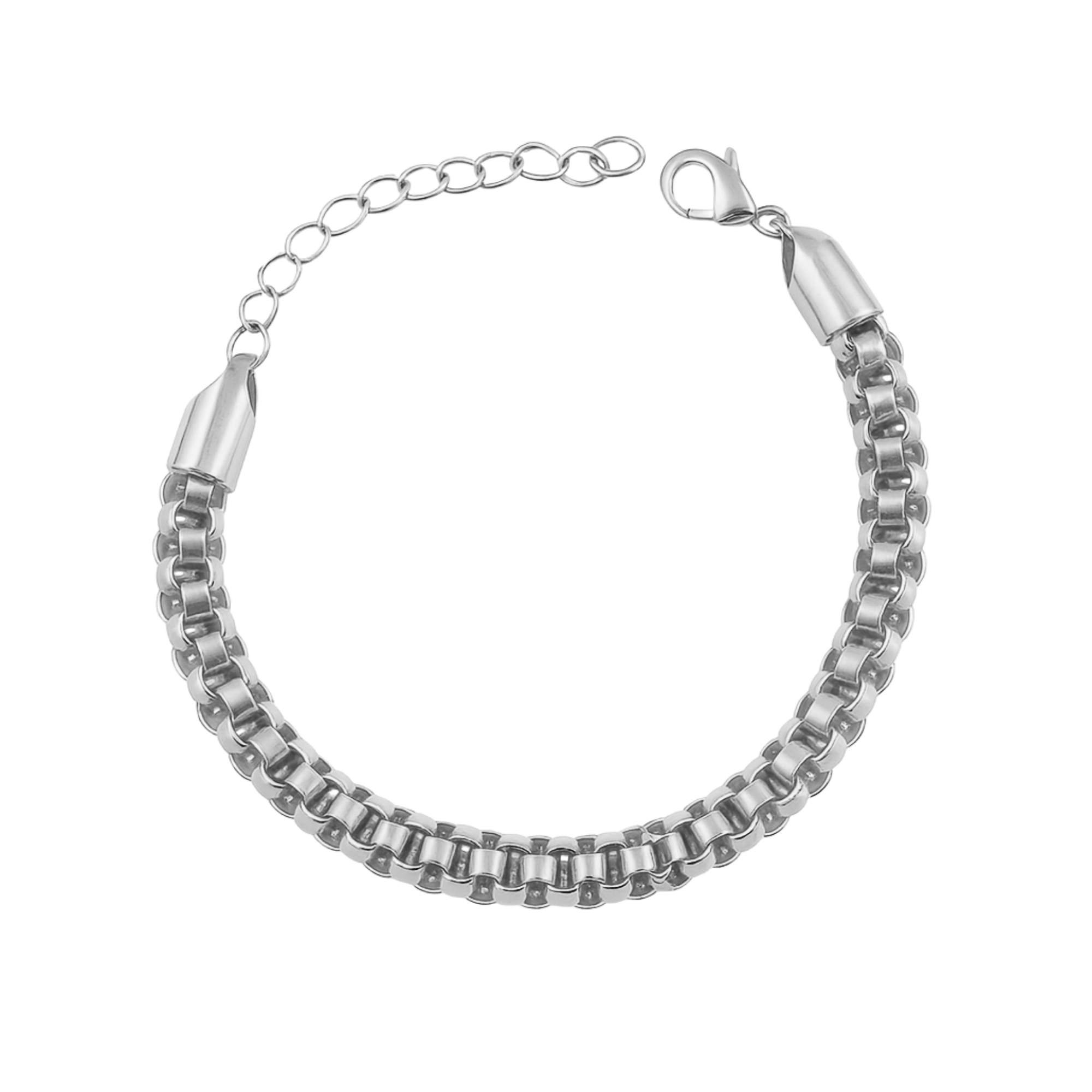 Pulseira Feminina Trabalhada - Banhada em Ouro 18k