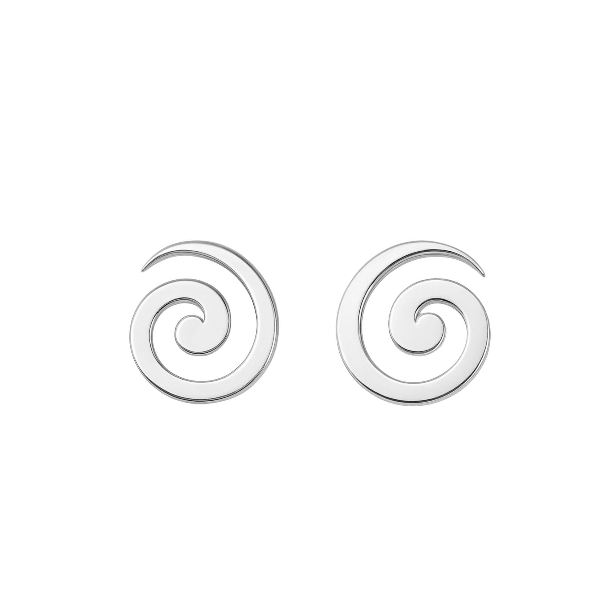 Brinco Feminino Espiral - em Prata 925
