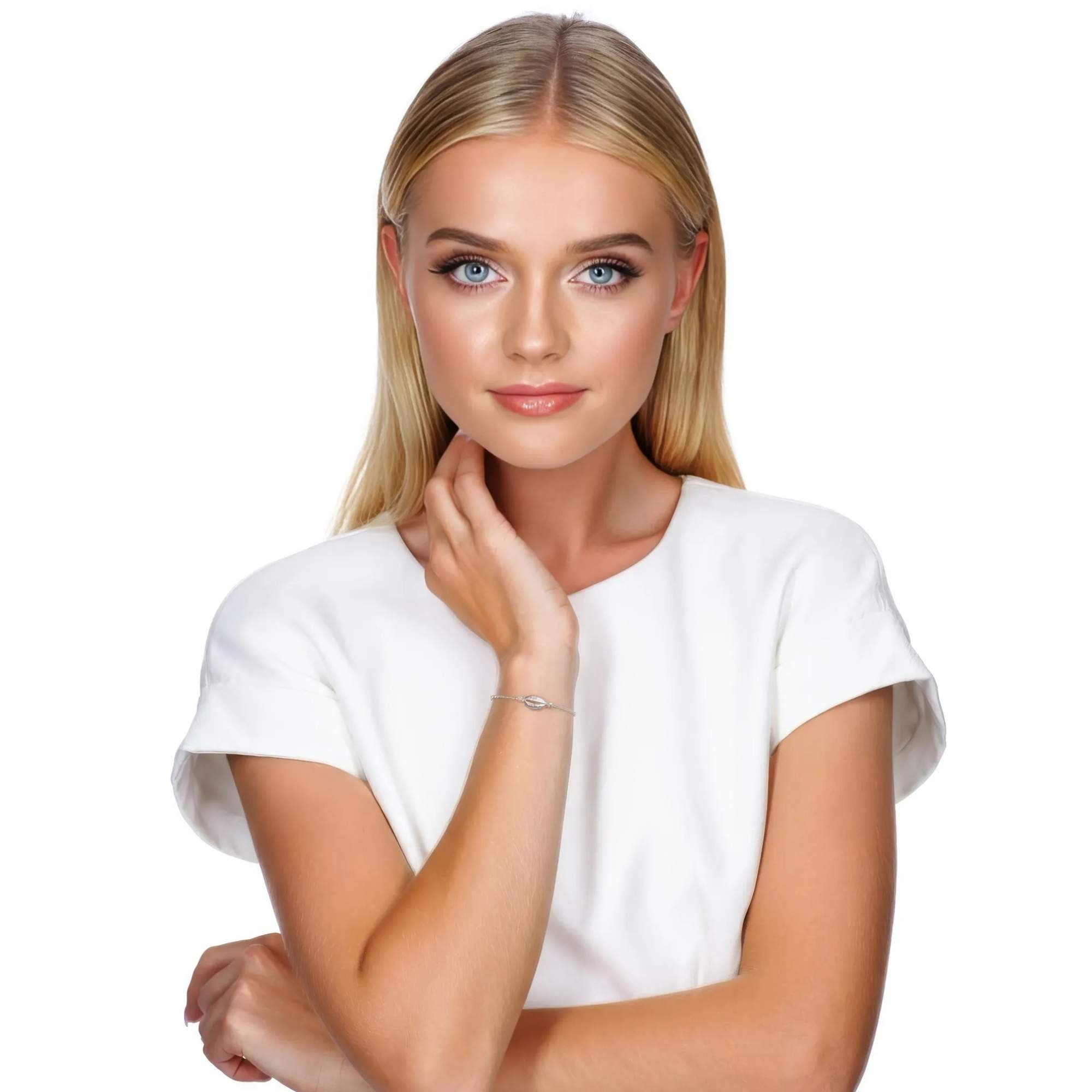 Pulseira Feminina Búzio - em Prata 925 Prata 2