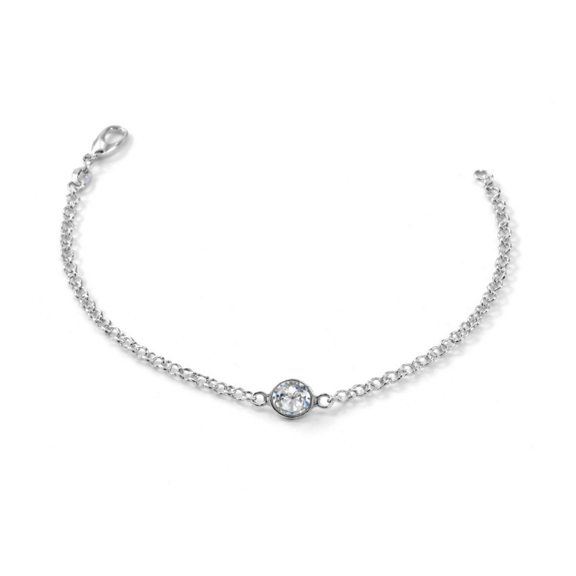 Pulseira Ponto de Luz - Banhada em prata 925