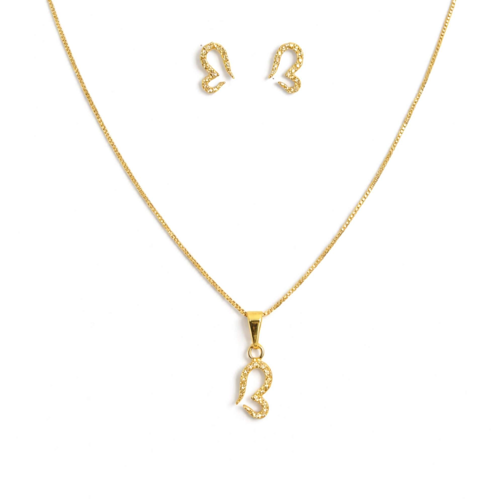Conjunto Feminino Coleção Atlanta - Banhado em Ouro 18k
