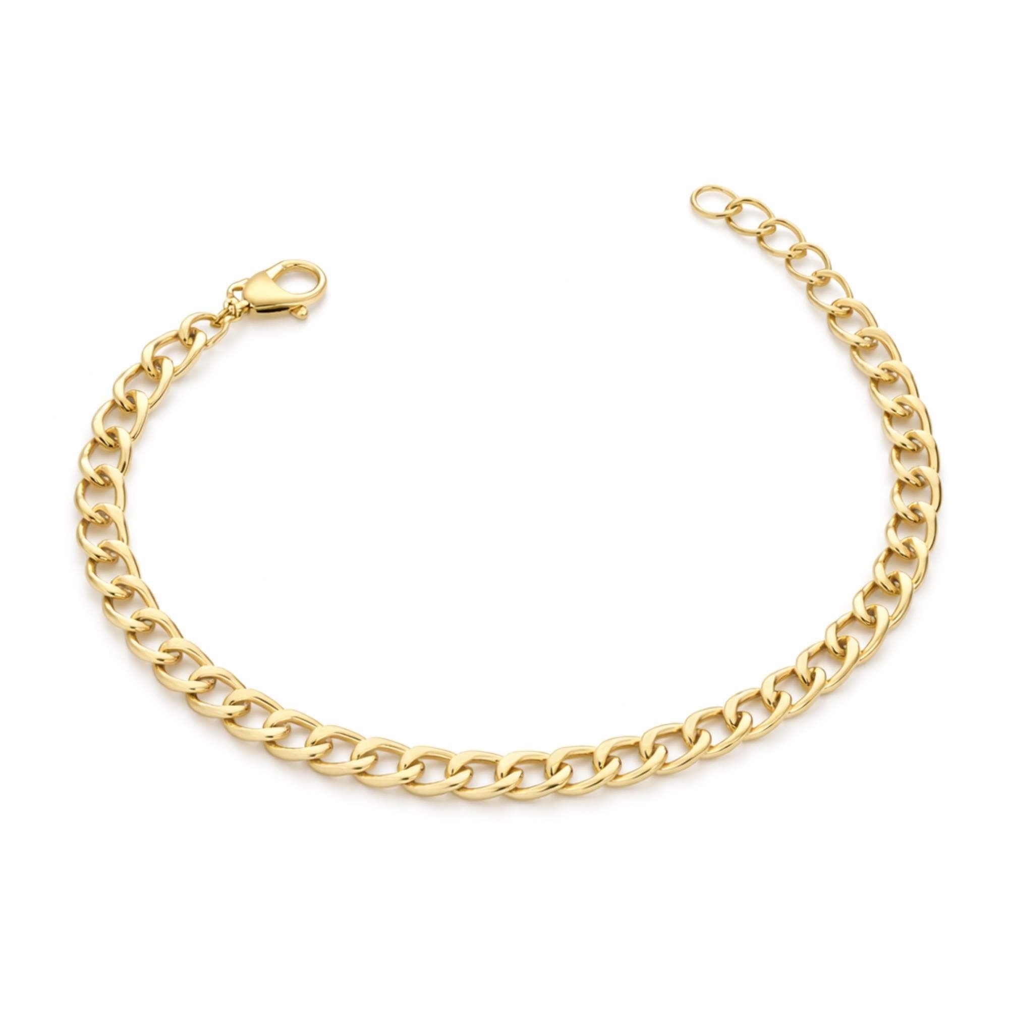 Pulseira Feminina Grumet - Banhada em Ouro 18k