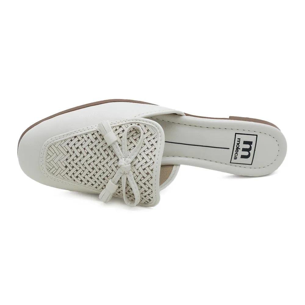 MULE MOLECA REF: 5722120 FEMININO Branco 3