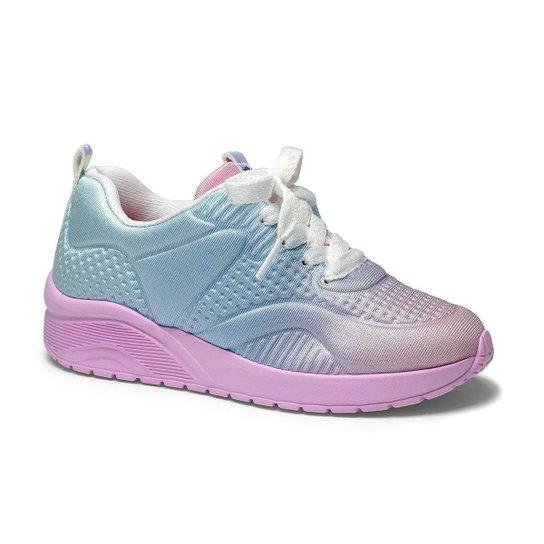 TENIS PINK CATS INFANTIL MULTI - COLORIDO FEMININO REF:V3072 Azul 1