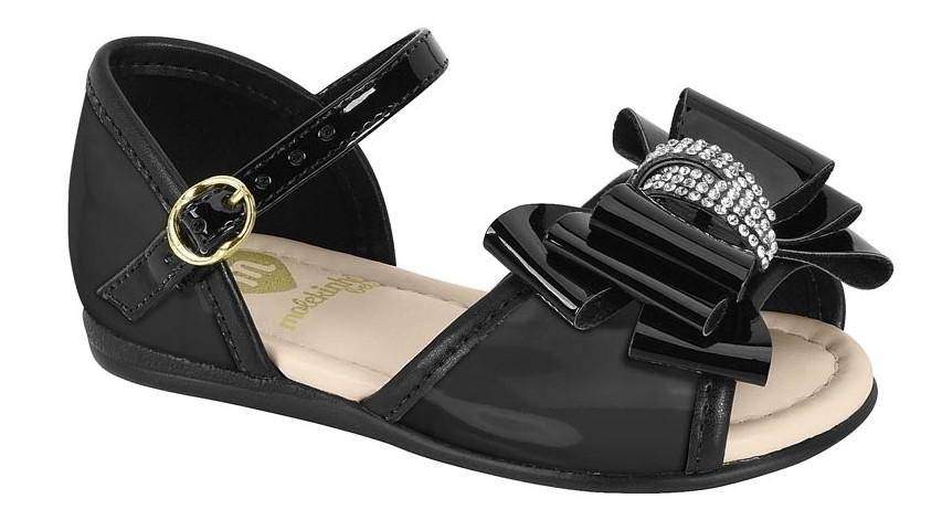 Sandália Molekinha Preto 1