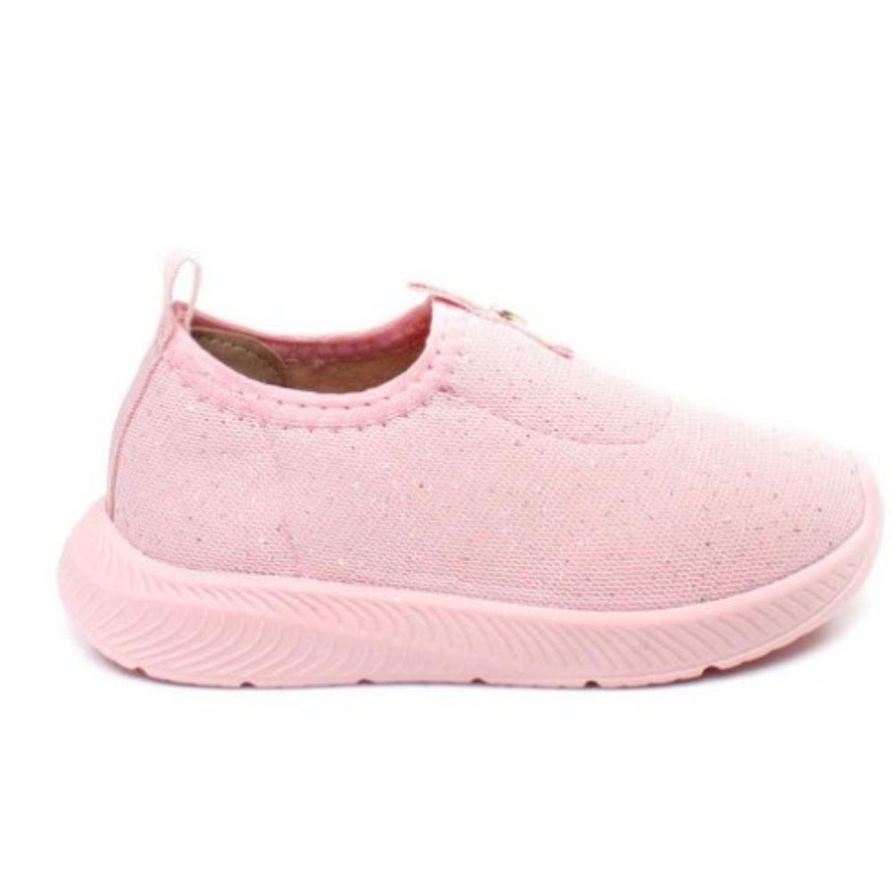 TÊNIS TECIDO SHINE COMFY MOLEKINHA REF:2723.100 MENINA Rosa 2