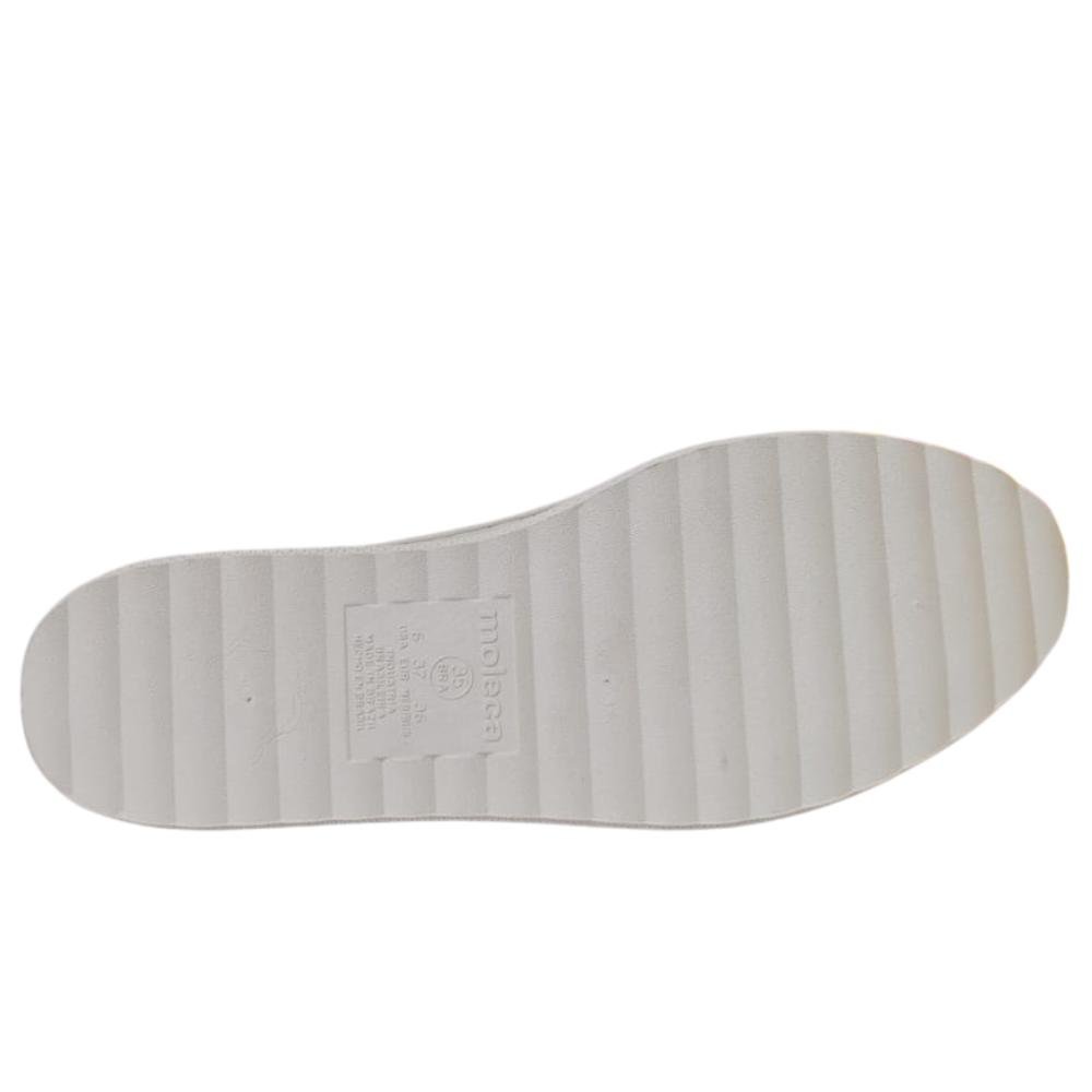 SAPATILHA MOLECA CASUAL MATELASSÊ REF:5748.100 FEMININO Branco 5