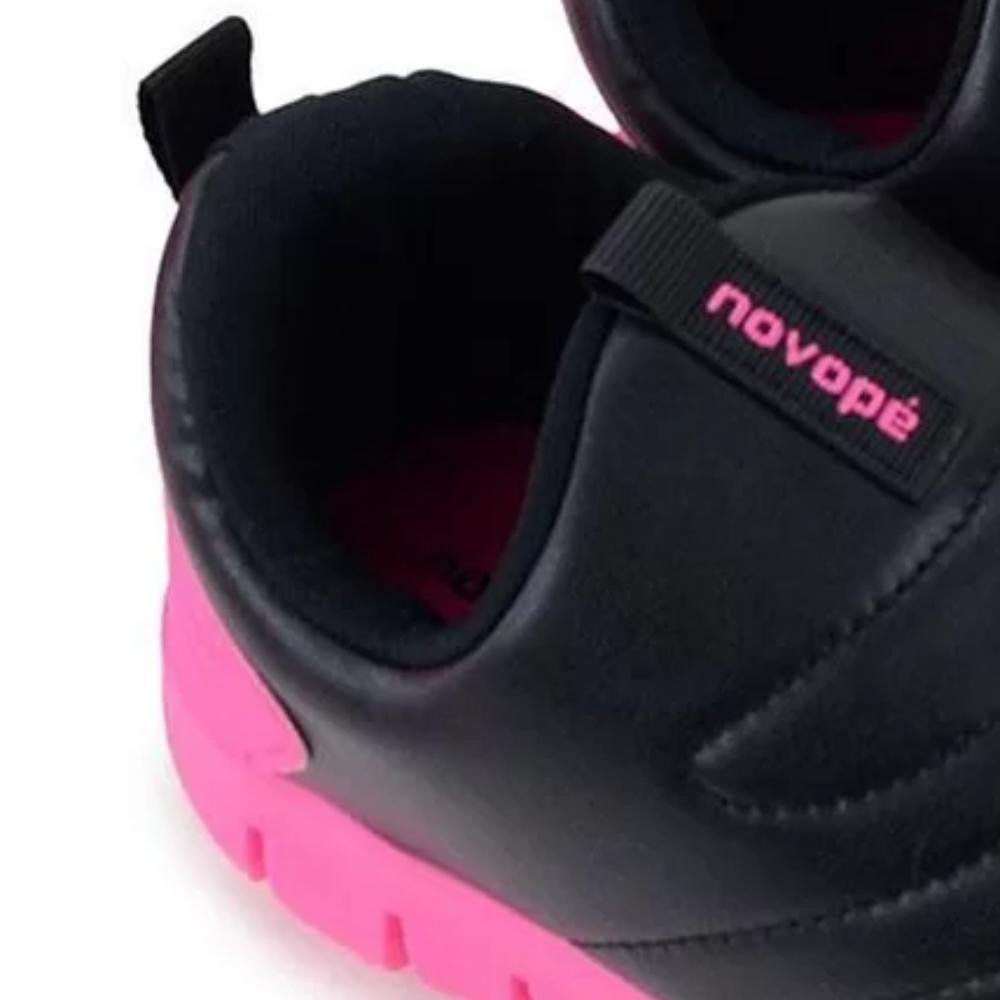 TÊNIS INFANTIL NOVOPÉ IMPERMEÁVEL REF:10001263-19 MENINA Preto 2