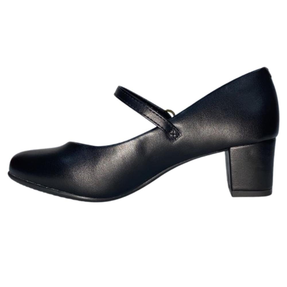 SAPATO BEIRA RIO SALTO BLOCO REF:4777.475 FEMININO Preto 2