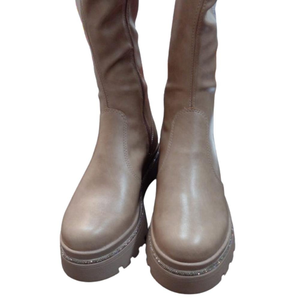BOTA DAKOTA CANO ALTO STRASS REF:DA211 FEMININO 3