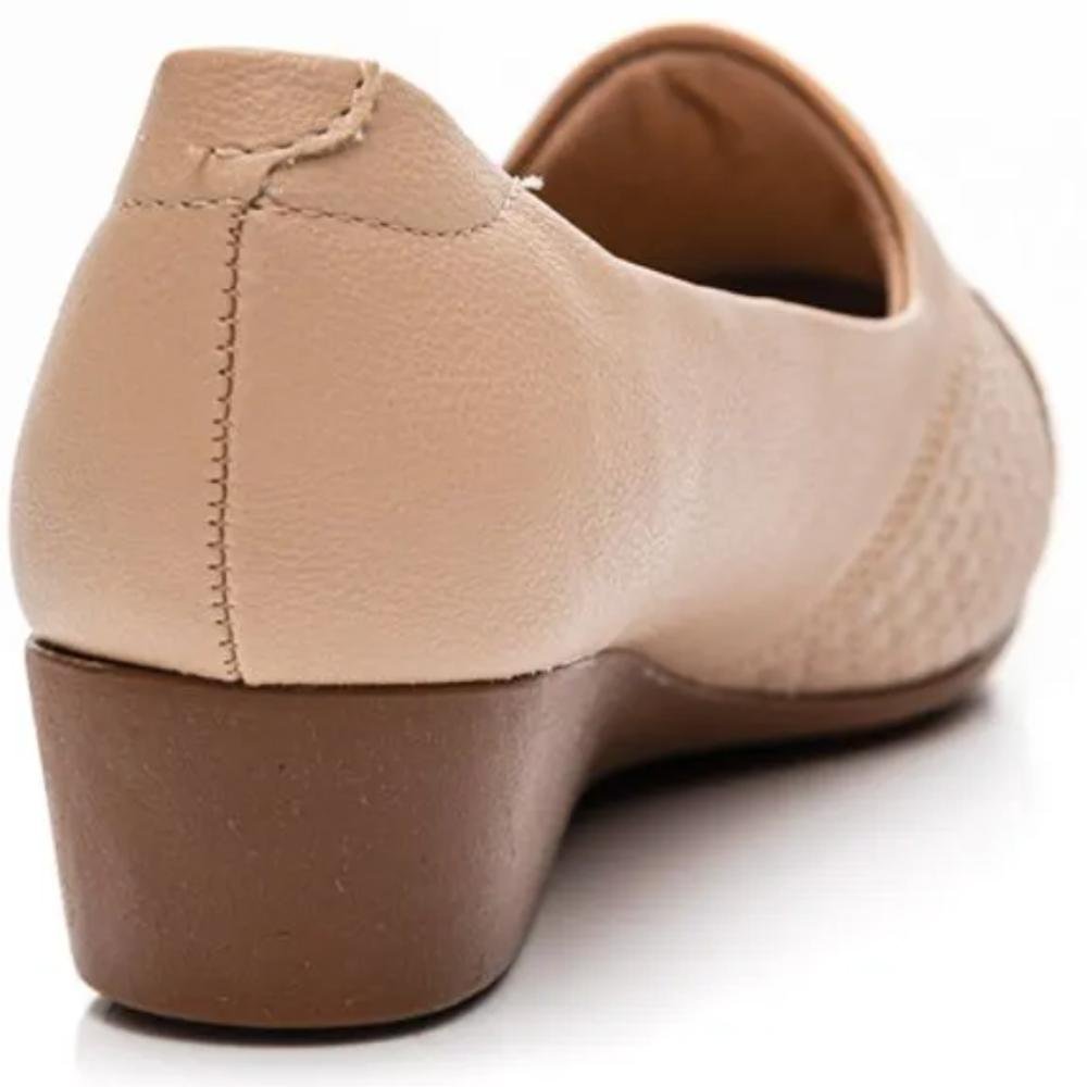 SAPATO MODARE ULTRACONFORTO REF:7014.229 FEMININO Bege 5