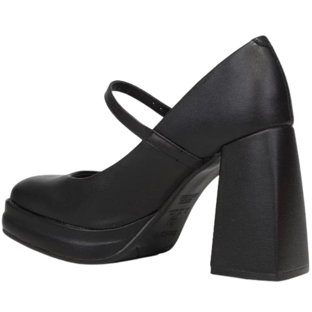 SAPATO BEIRA RIO SALTO ALTO REF:4298.103 FEMININO Preto 3