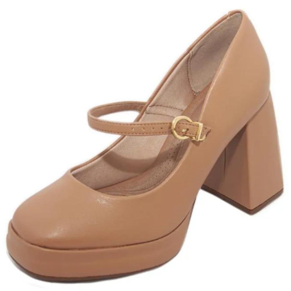 SAPATO BEIRA RIO SALTO ALTO REF:4298.103 FEMININO Marrom 1